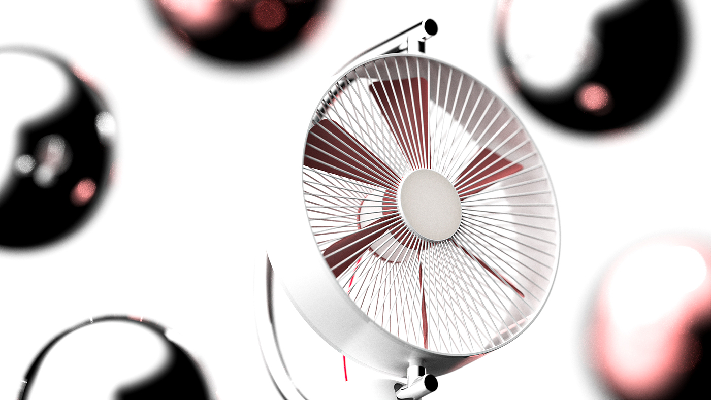 product，Homeappliance，keyshot，industrialdesign，fan，smartproduct，smartfan，electronics，