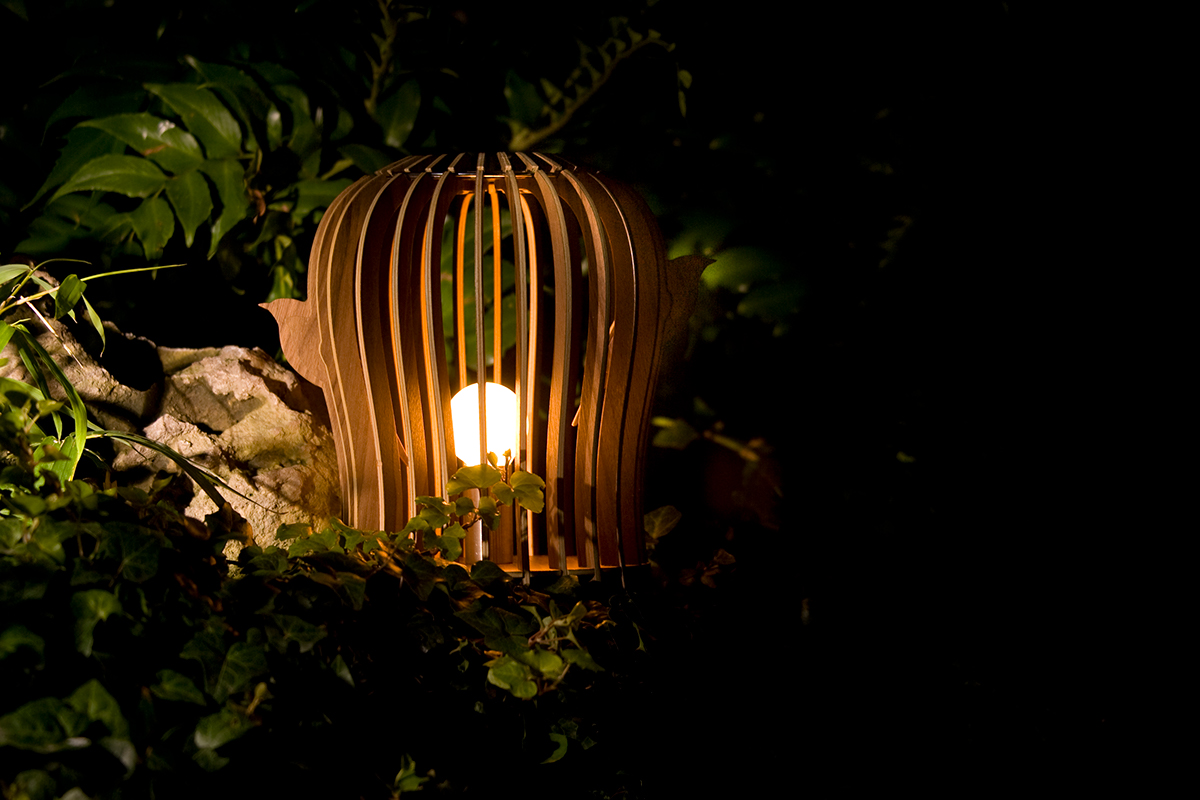 industrial design，product design，Birdcage lamp，LLUM，
