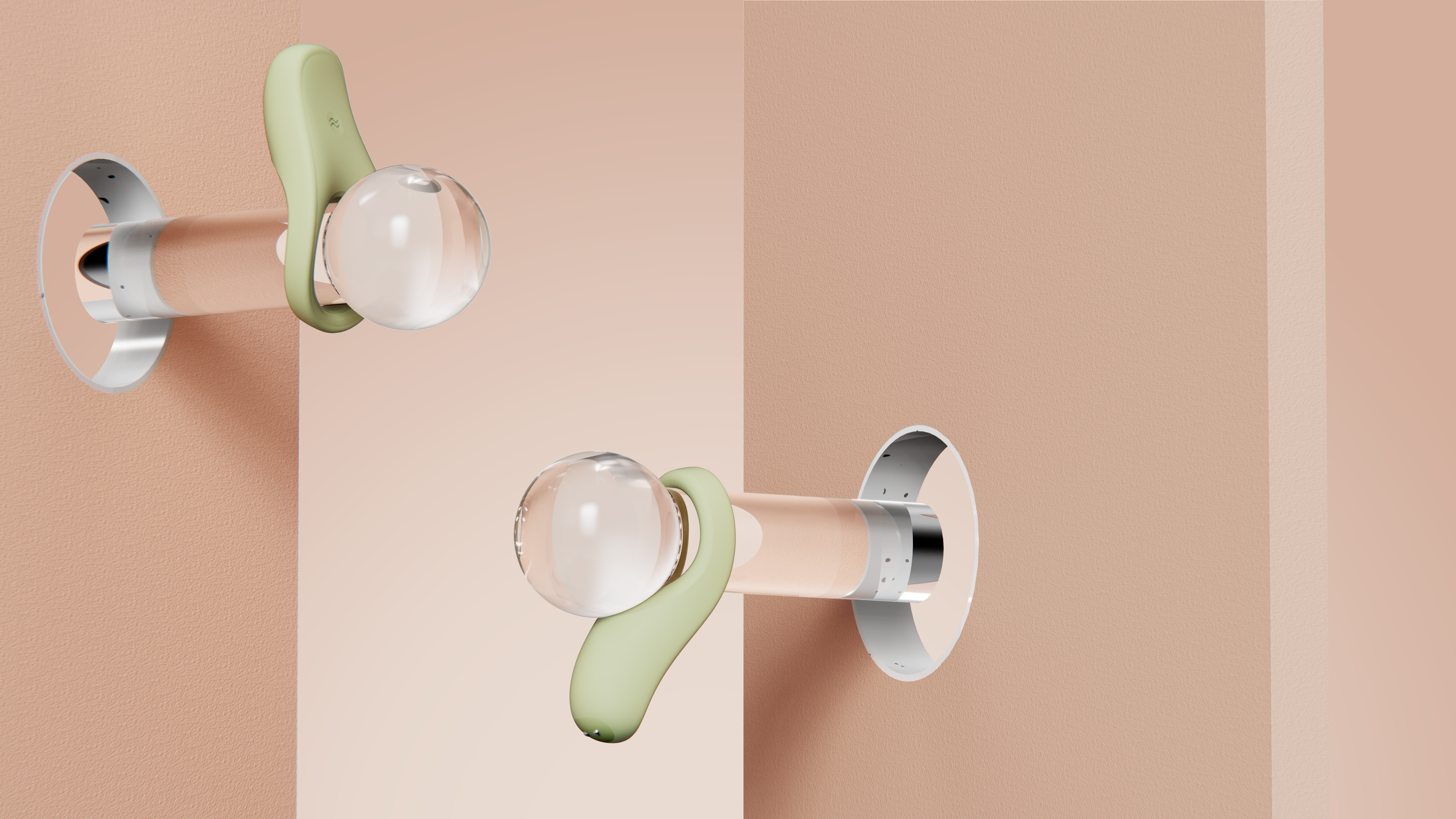 Wearing jumping eggs，Couple Interactive Suit，Sex card，2022 Red Dot Award Products，