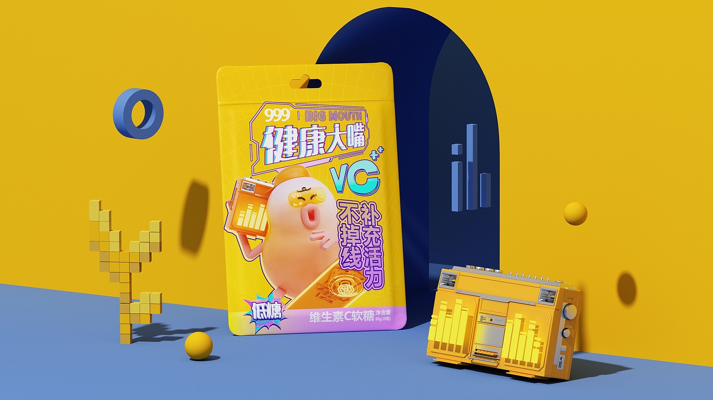 Food packaging，packing design，Packaging technology，Fudge，IP，