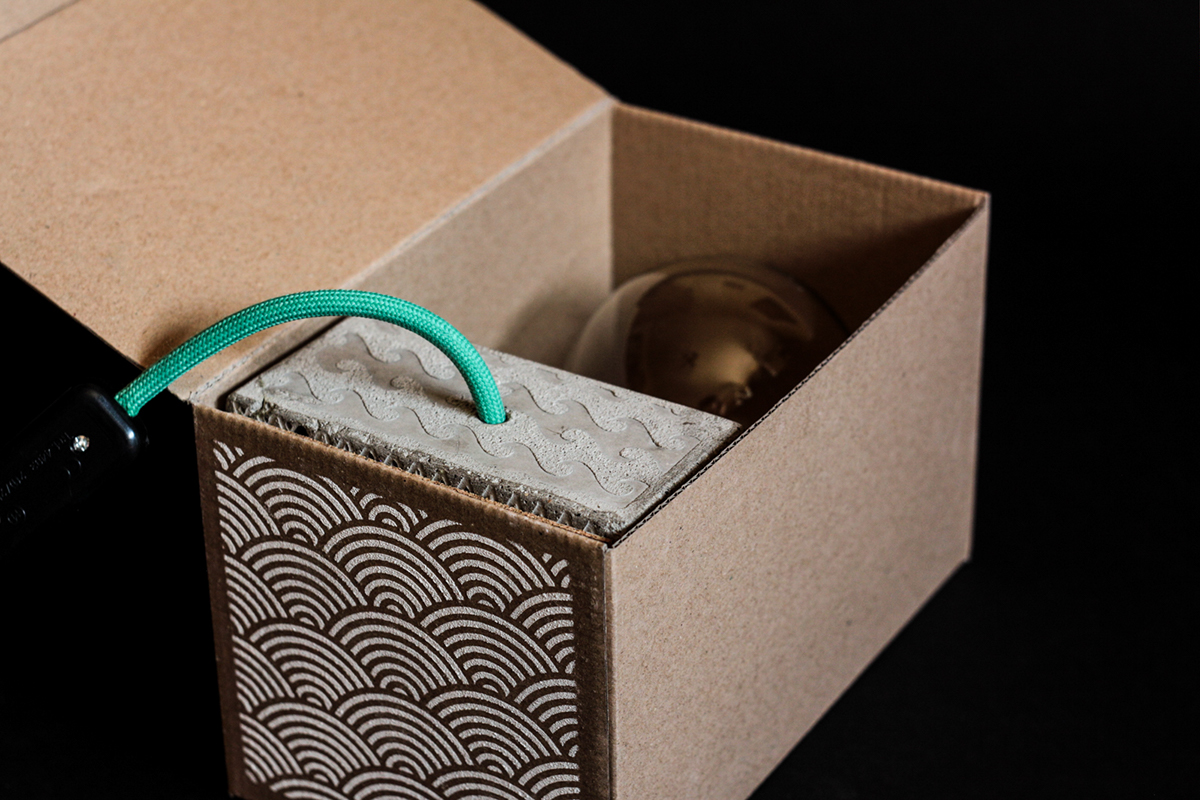 lamps and lanterns，originality，Industrial wind，concrete，product design，