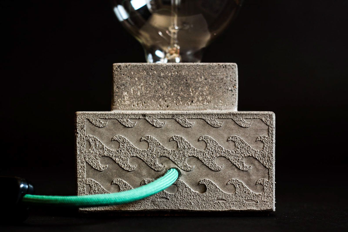 lamps and lanterns，originality，Industrial wind，concrete，product design，