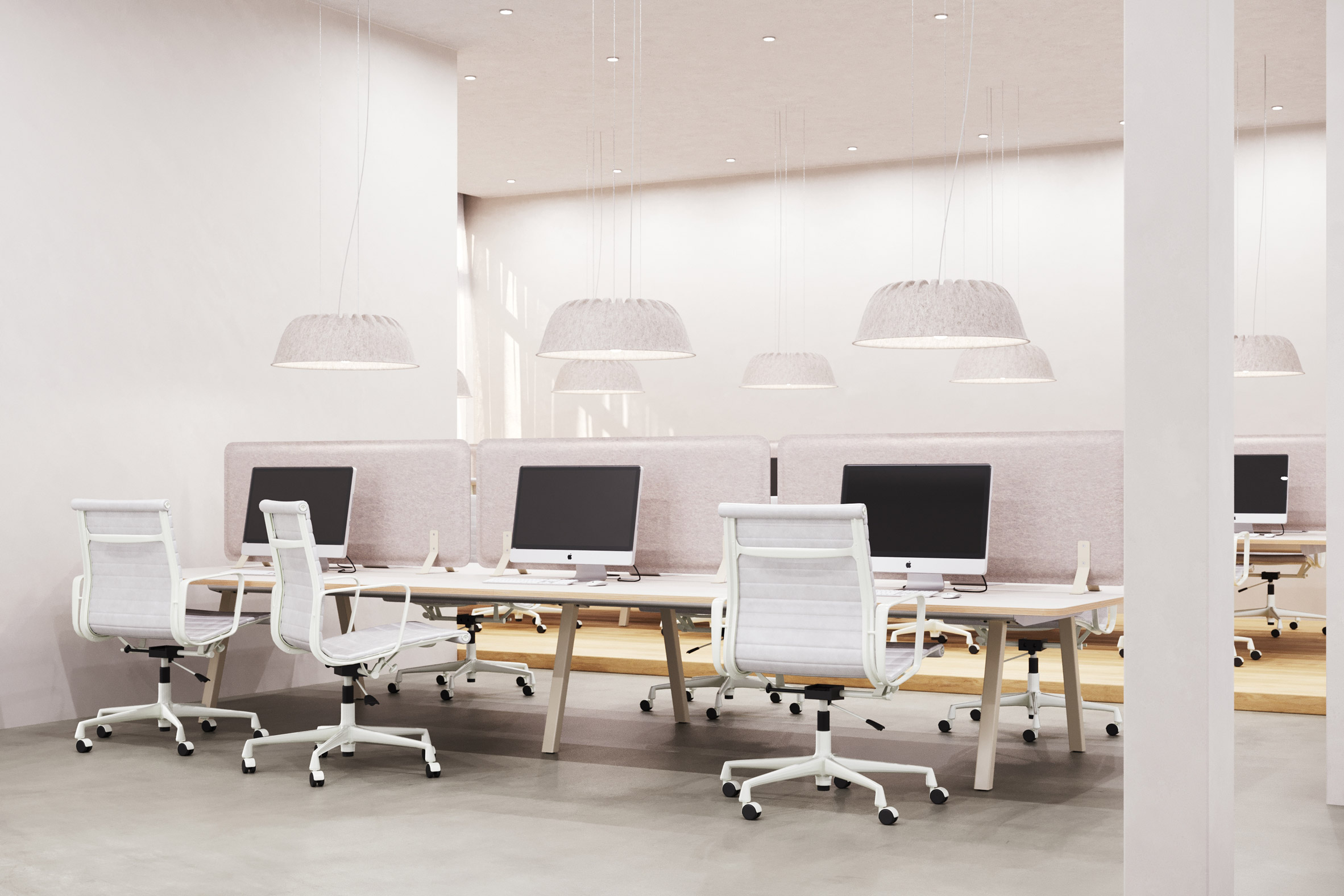 Acoustic lamp，PET Felt，product design，recovery，Fost，