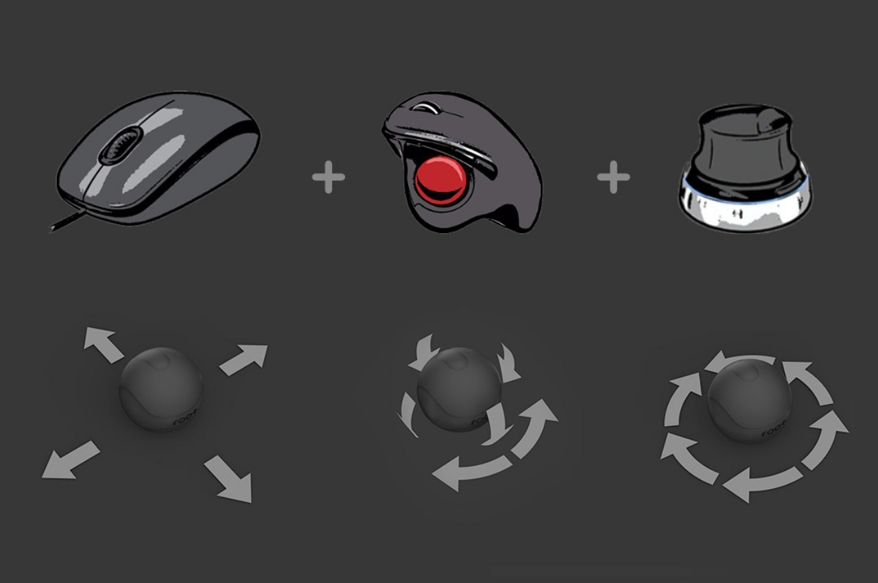 mouse，Wireless mouse，product，product design，Design，design，track ball，