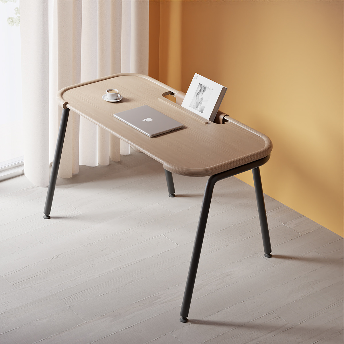 desk，furniture design ，industrial design，wooden ，