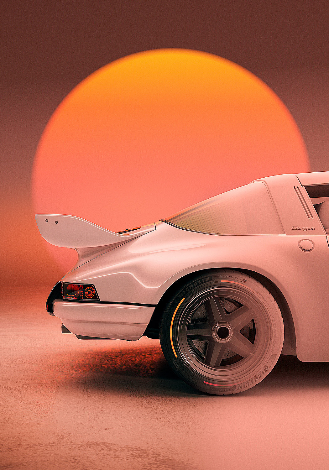 Porsche，3d，cgi，automobile，