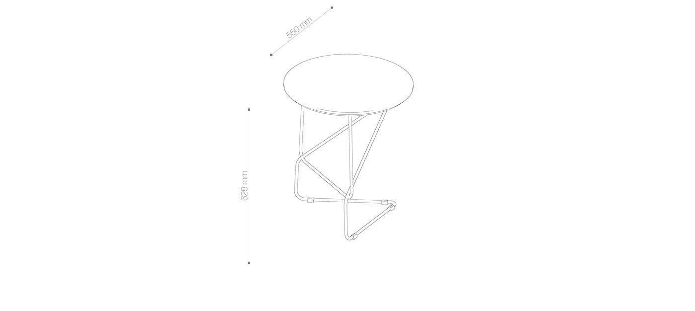 furniture design ，Odola，Table，product design，