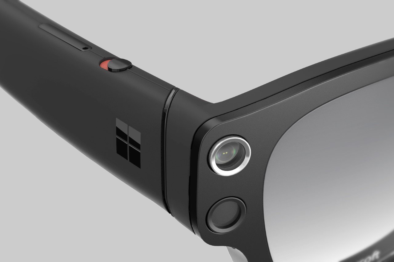 glasses，Microsoft，wearable devices ，Holographic glasses，product design，