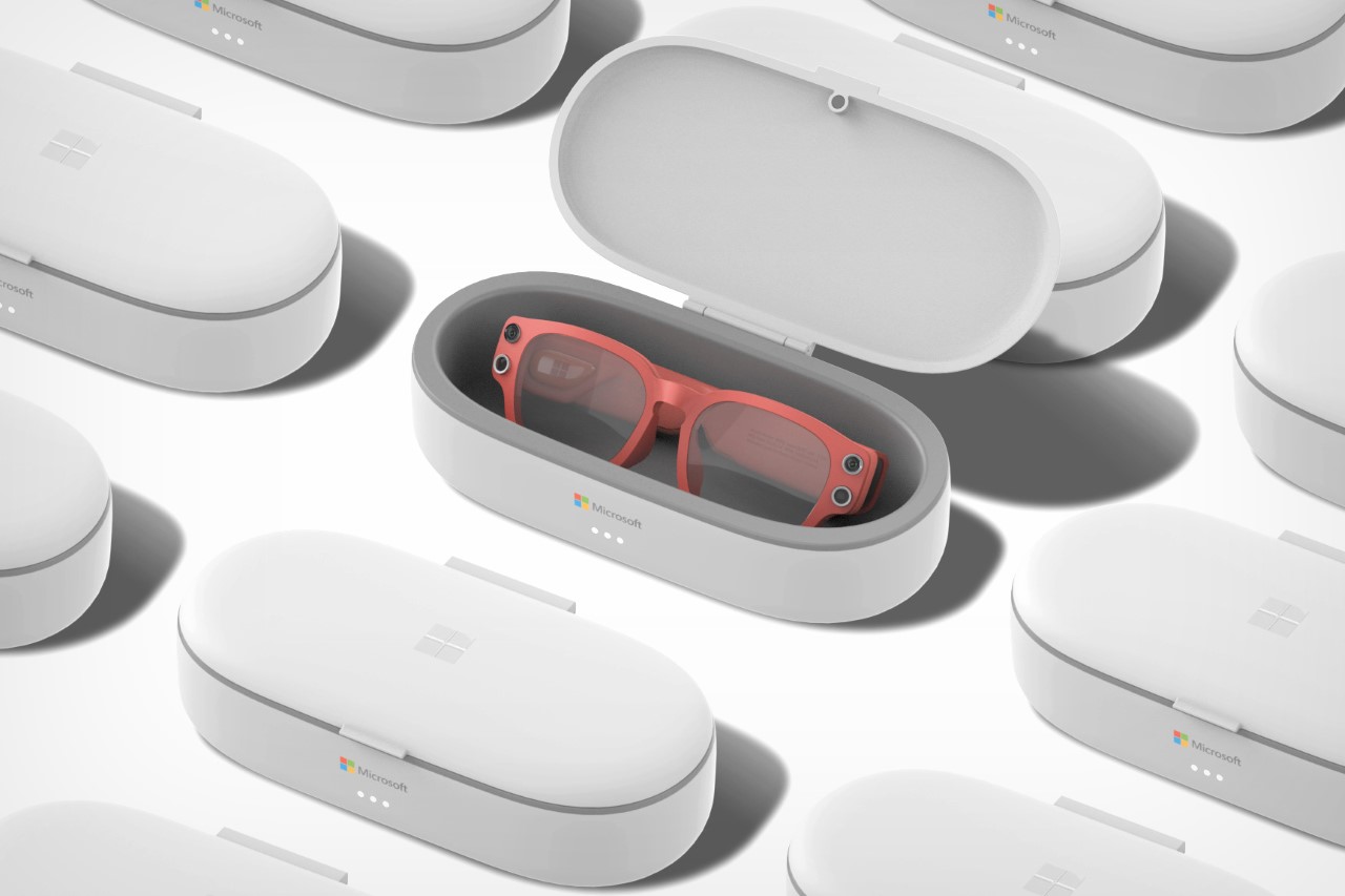 glasses，Microsoft，wearable devices ，Holographic glasses，product design，