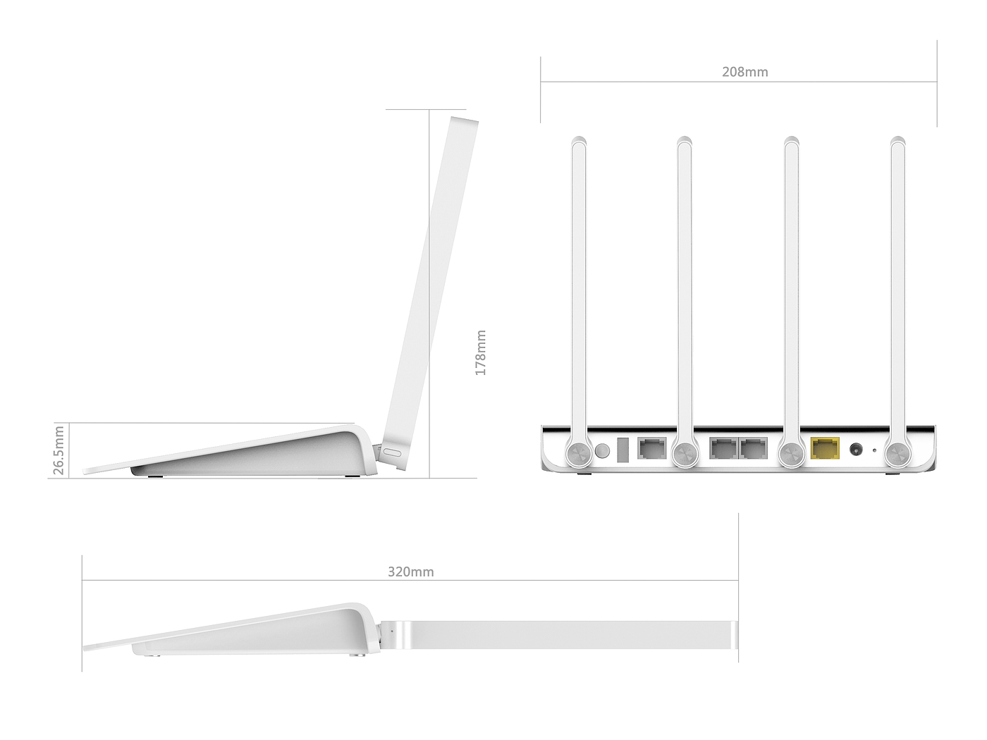 360 P3 router，