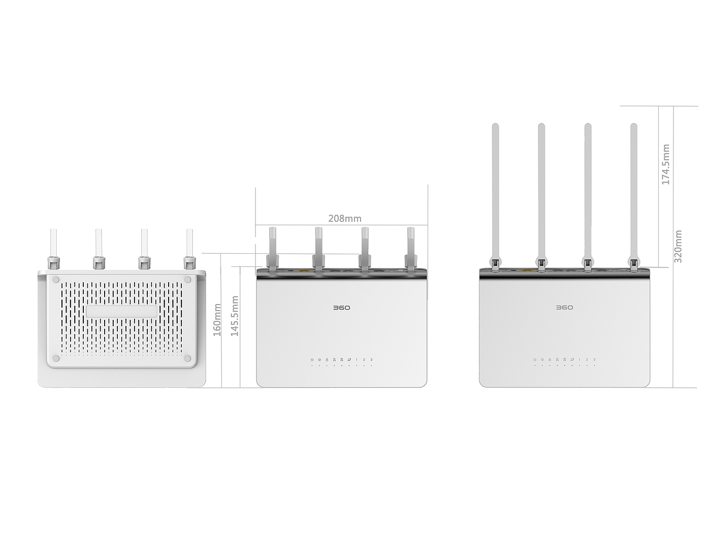 360 P3 router，