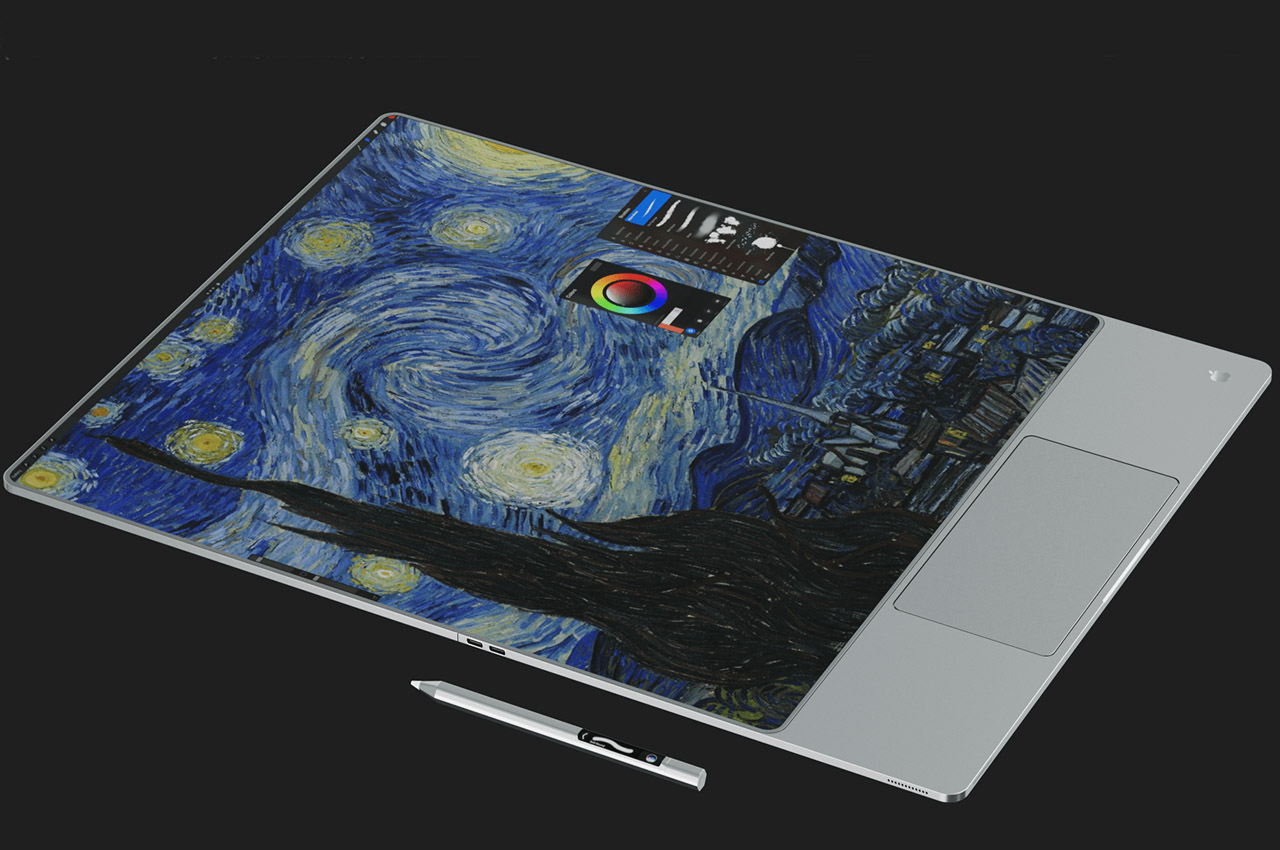 macbook，computer，Apple，Full screen，concept，notebook，