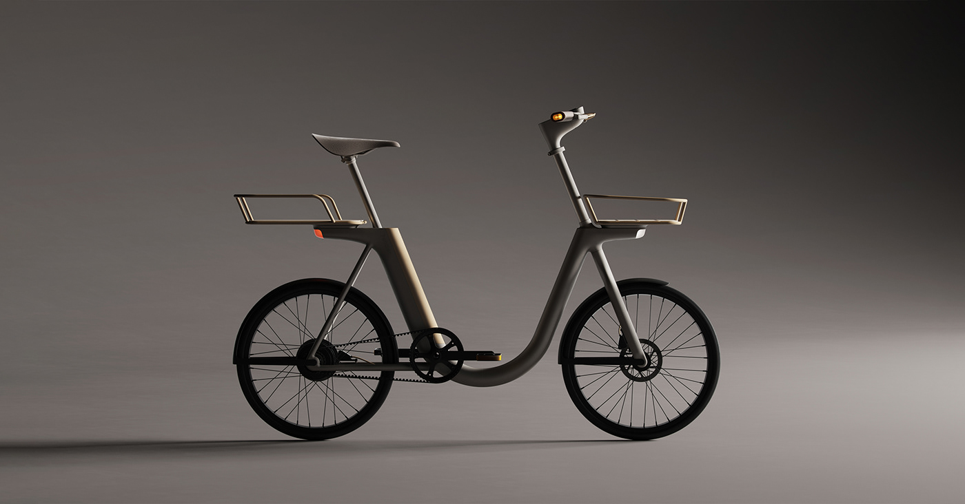 Pendler，Electric bicycle，concept，product design，Transportation travel，