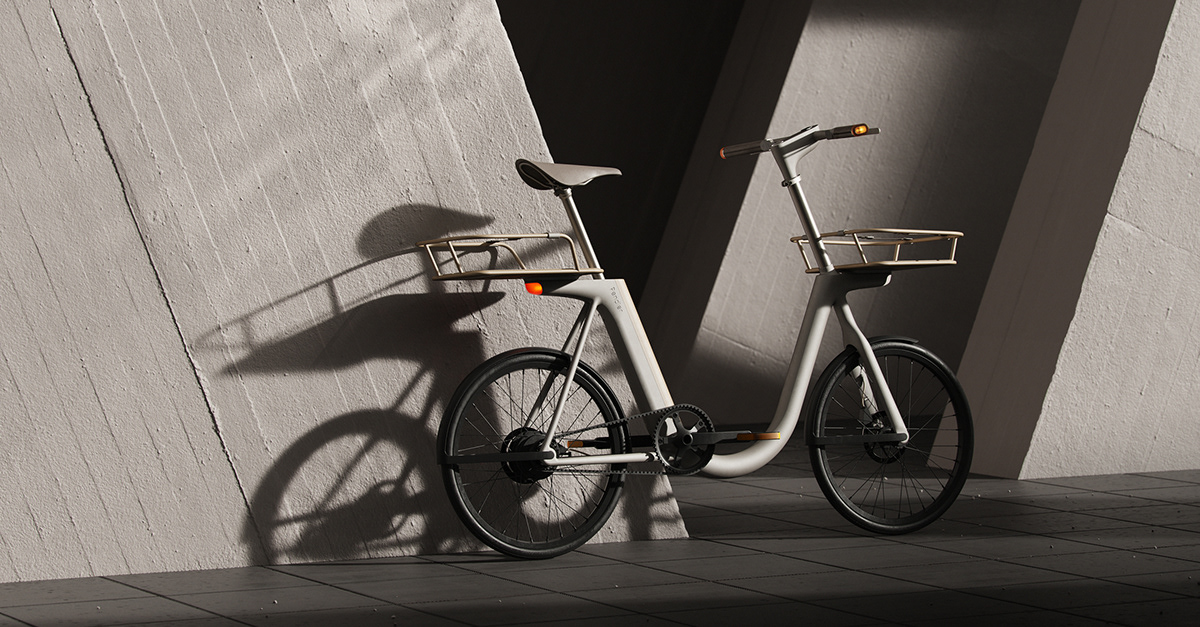 Pendler，Electric bicycle，concept，product design，Transportation travel，
