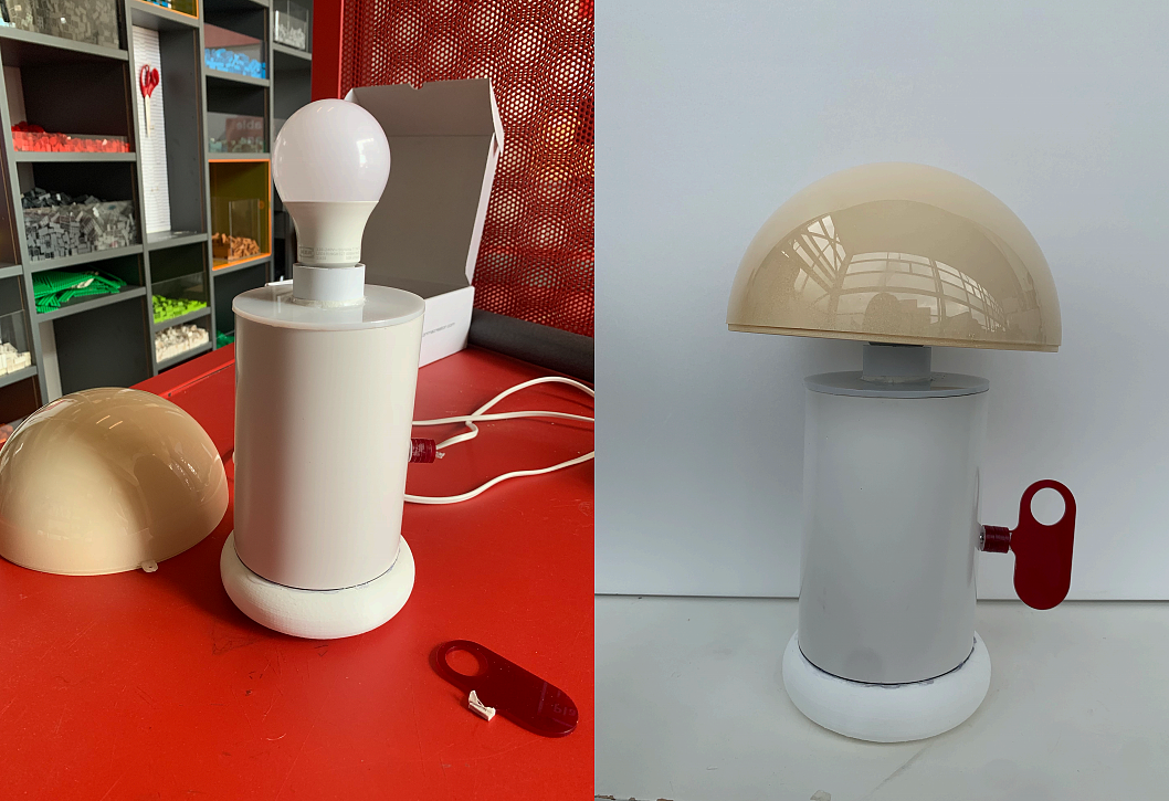 lamp，WARBLE，industrial design，product design，Wind up，