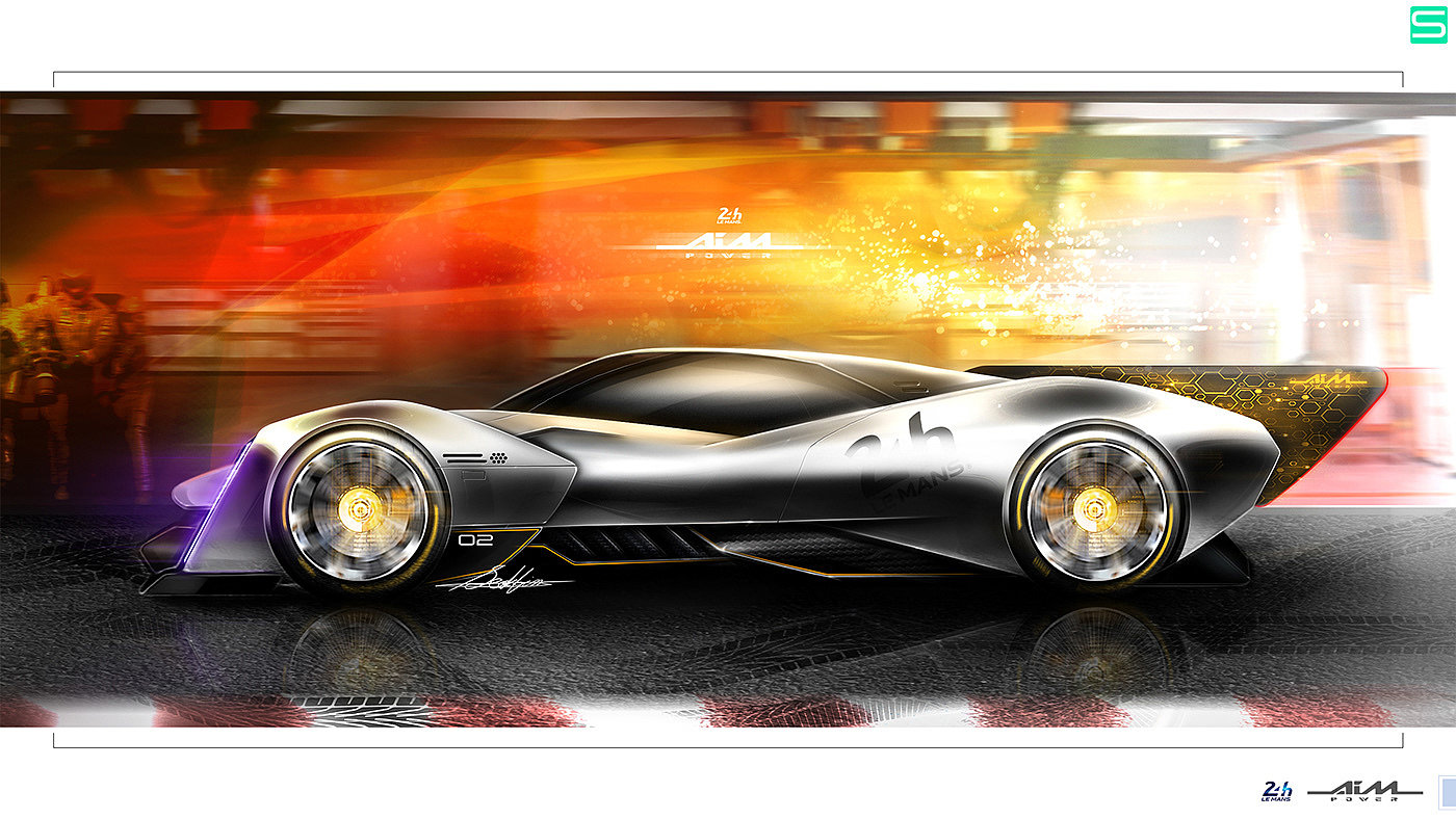 automobile，Aim，industrial design，Sports car，Le Mans，