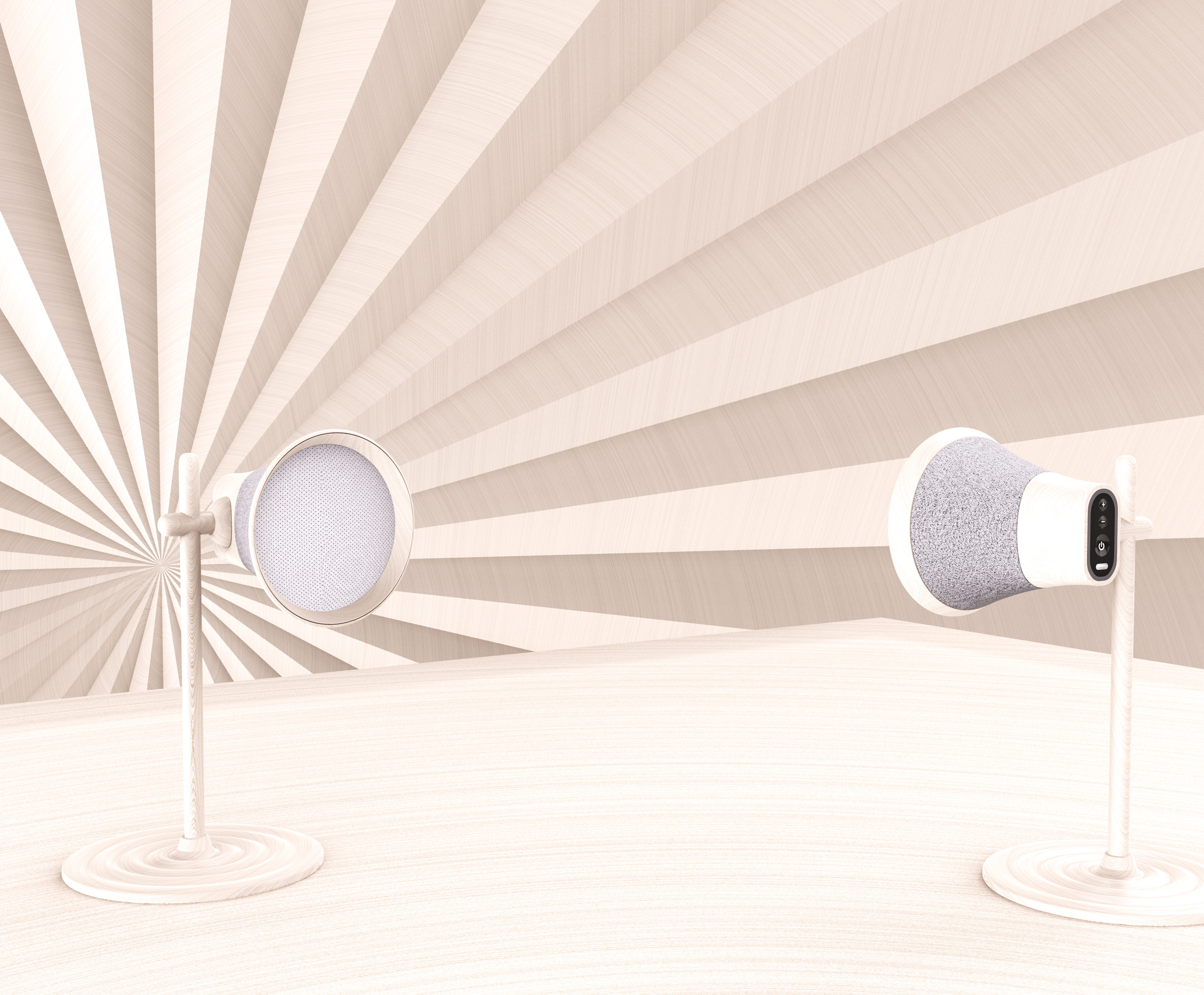 loudspeaker box，product design，simple style ，Nostalgia，Table ornaments，