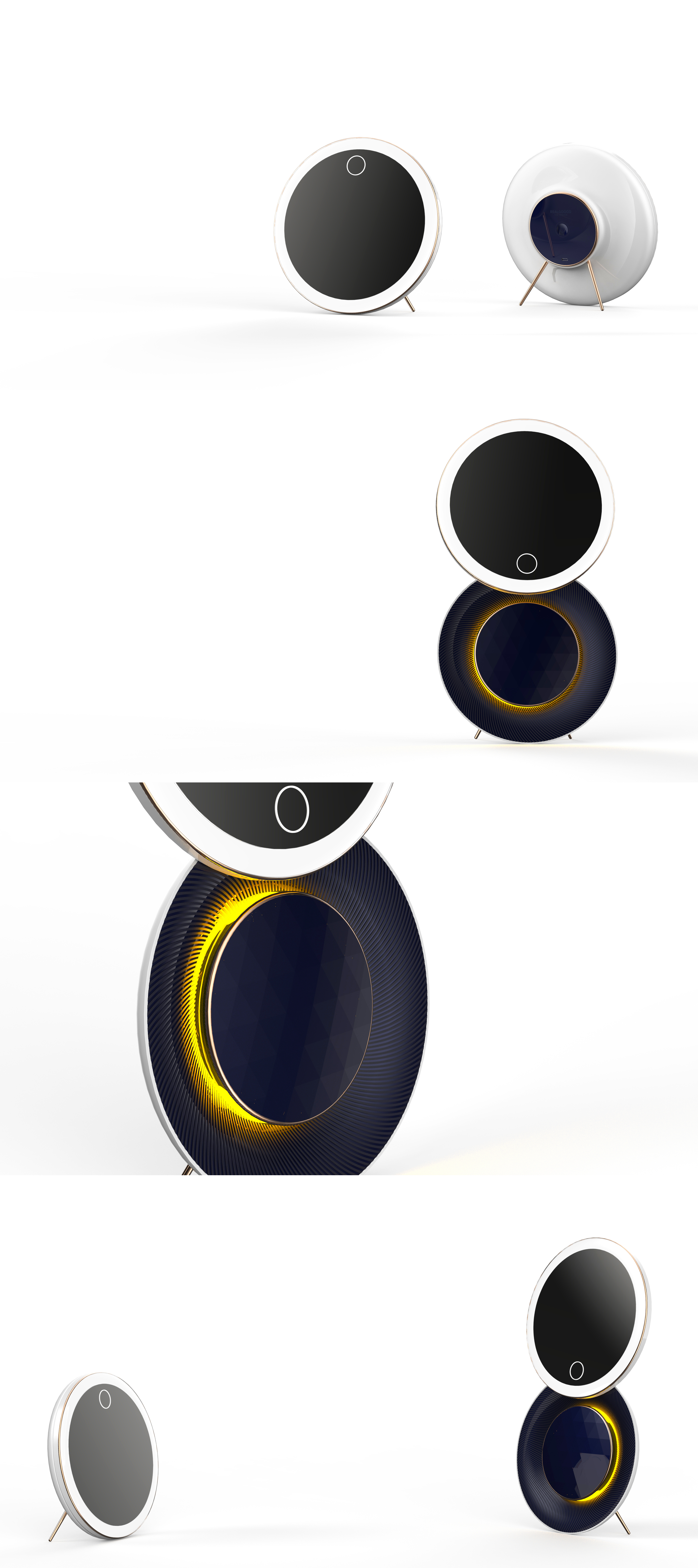 small home appliances，Beauty mirror，sound，