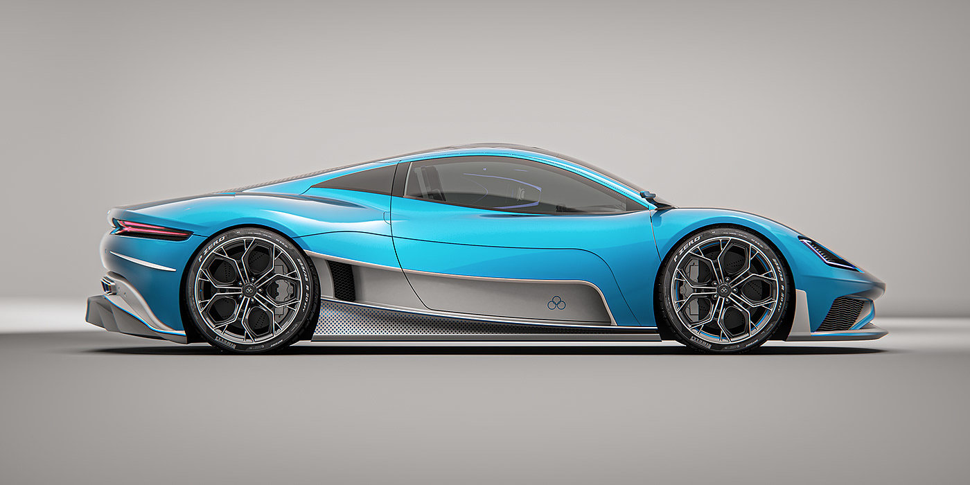 visualization，concept，Sports car，