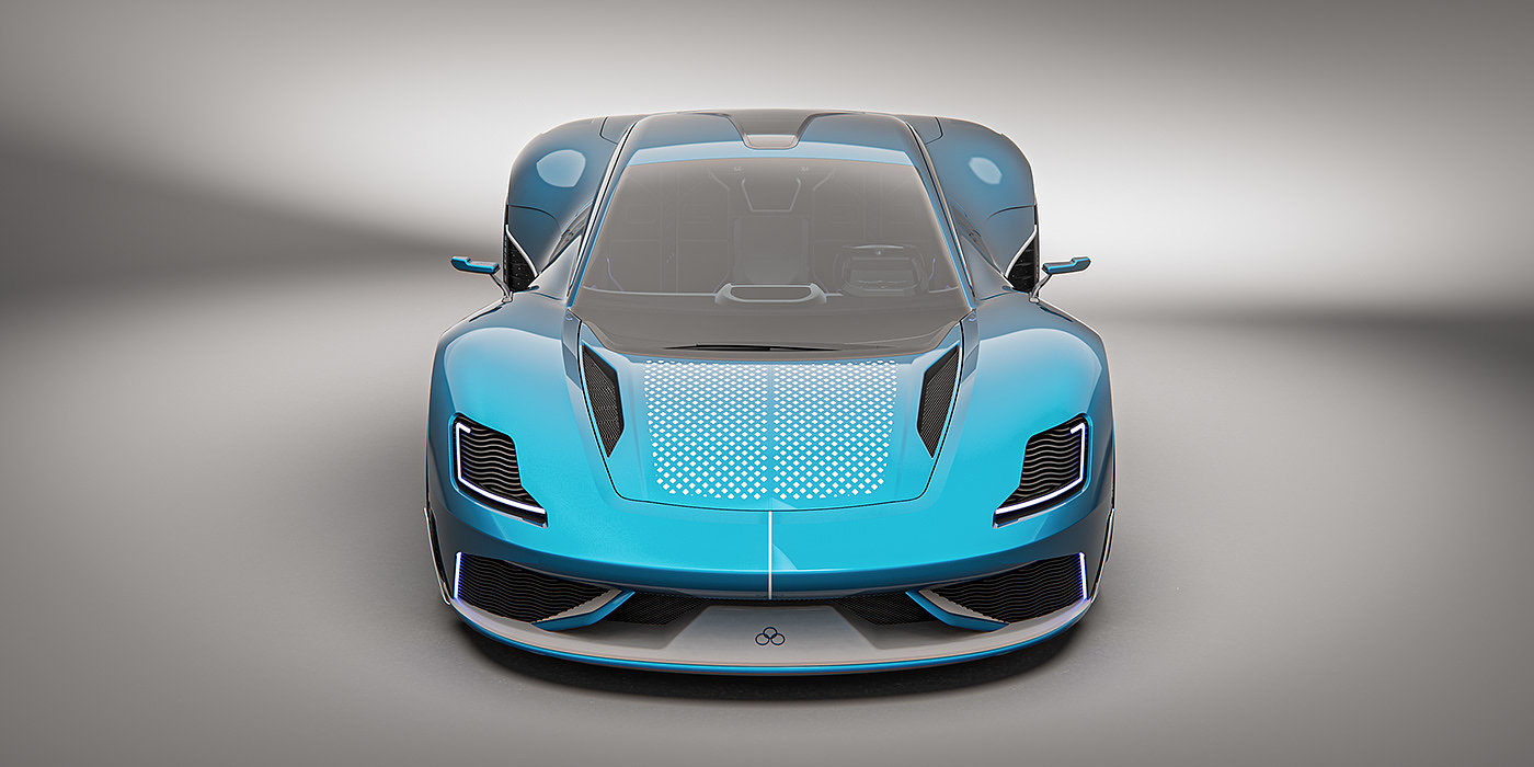 visualization，concept，Sports car，