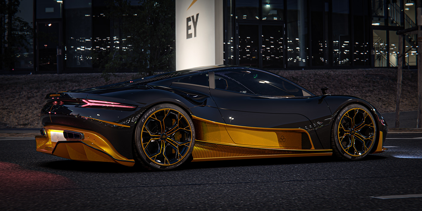 visualization，concept，Sports car，