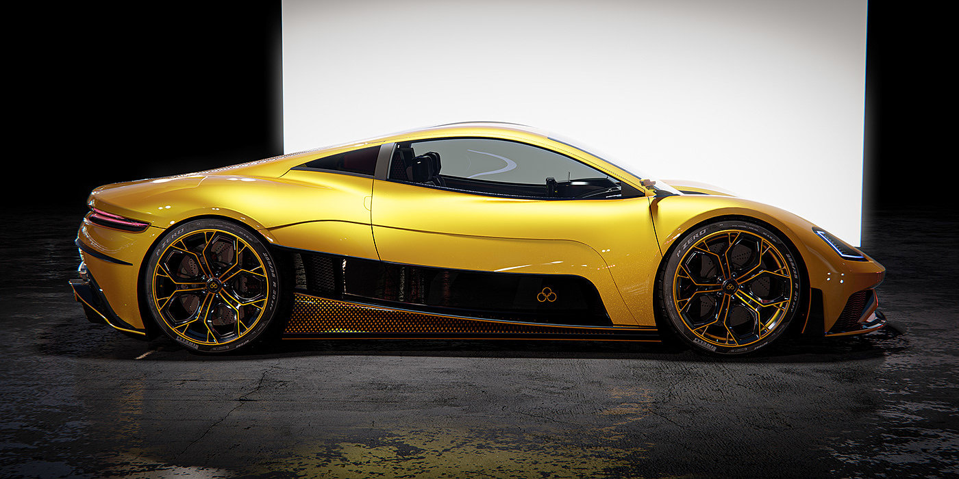 visualization，concept，Sports car，