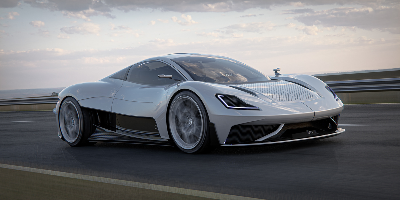 visualization，concept，Sports car，