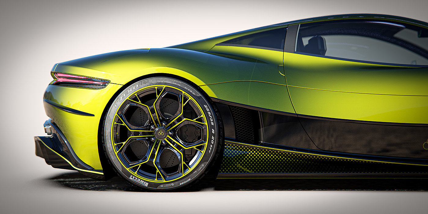 visualization，concept，Sports car，