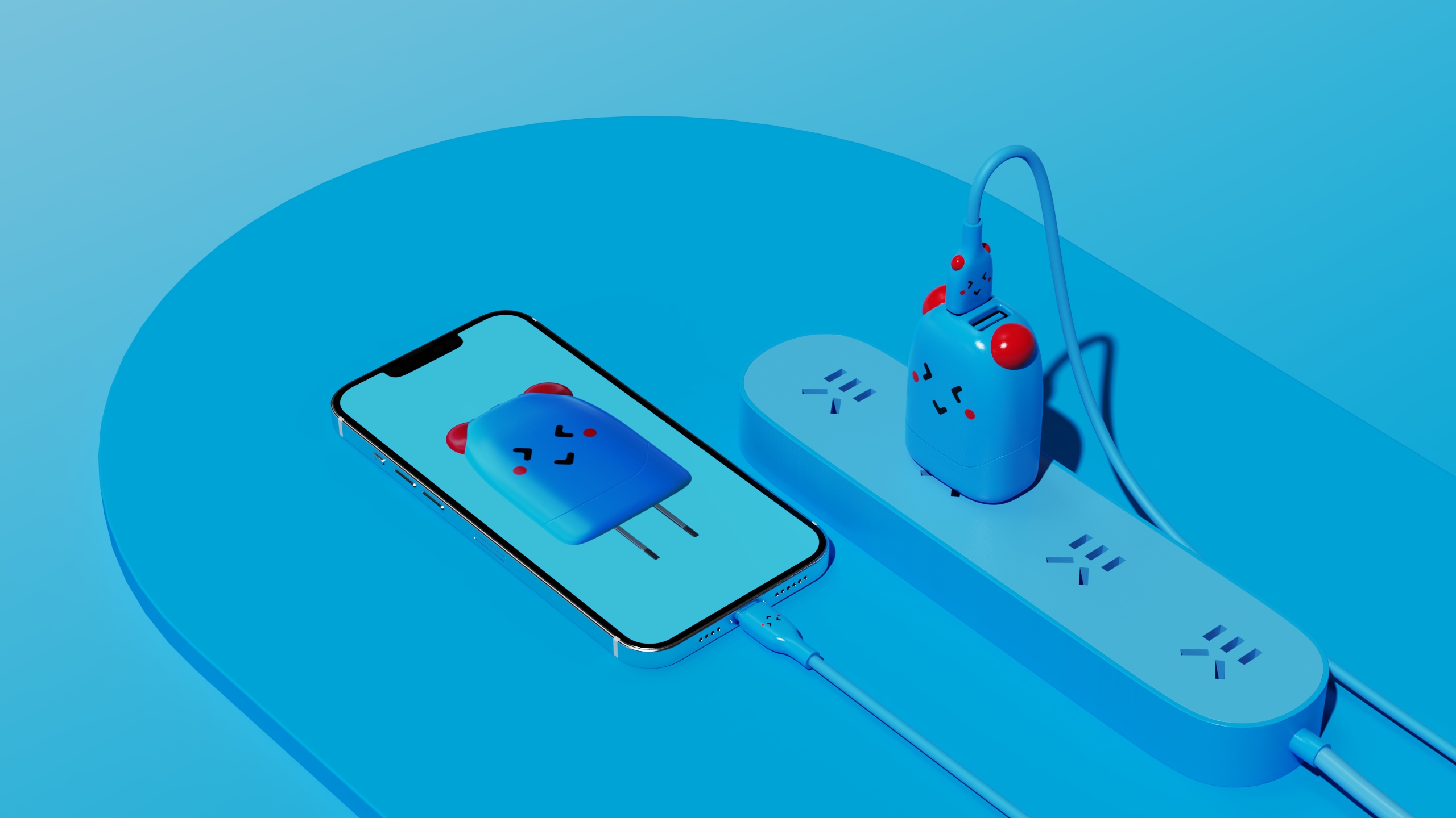 Charger，data line，usb，lovely，adorable，3C products，