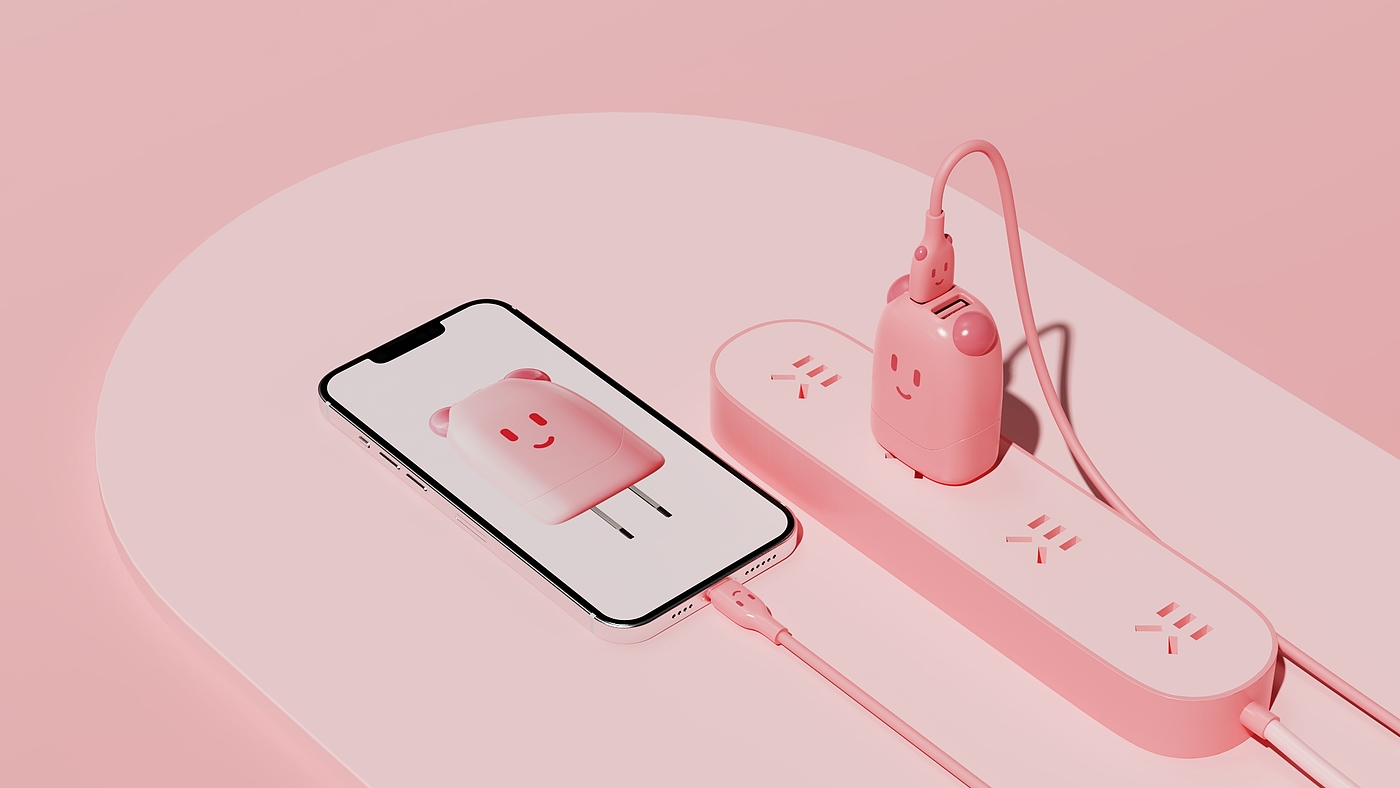 Charger，data line，usb，lovely，adorable，3C products，