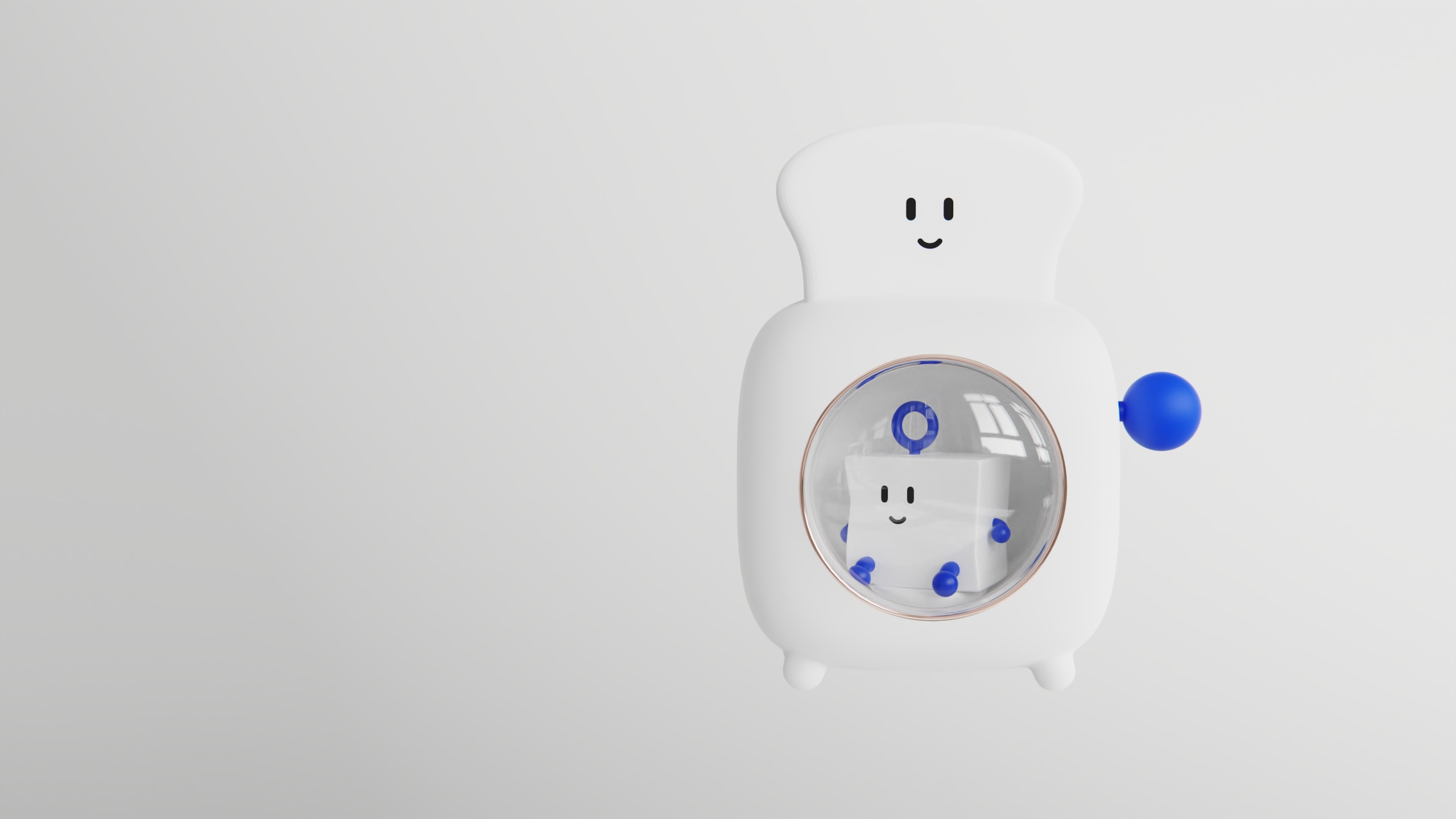 bread，Night light，Bread machine，lovely，Klein Blue，product design，