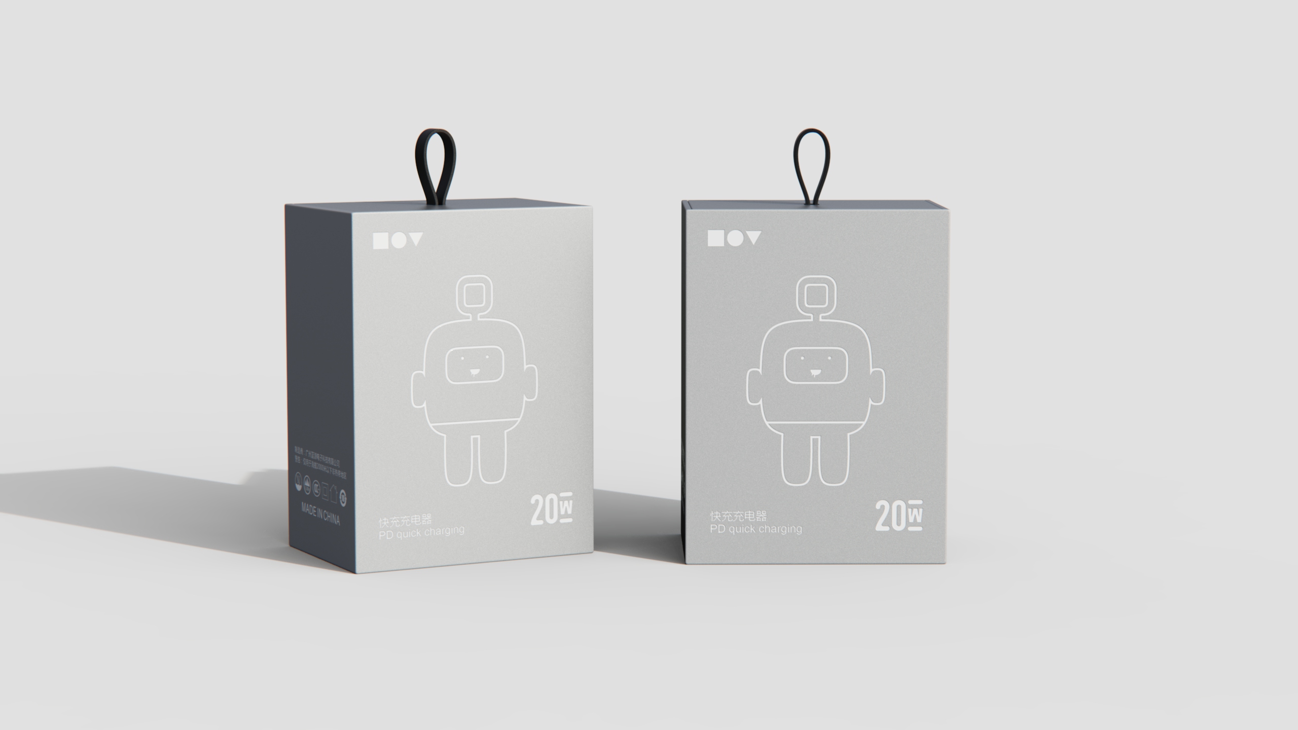 Charger，usb，PD20W，lovely，Telebaby，product design，