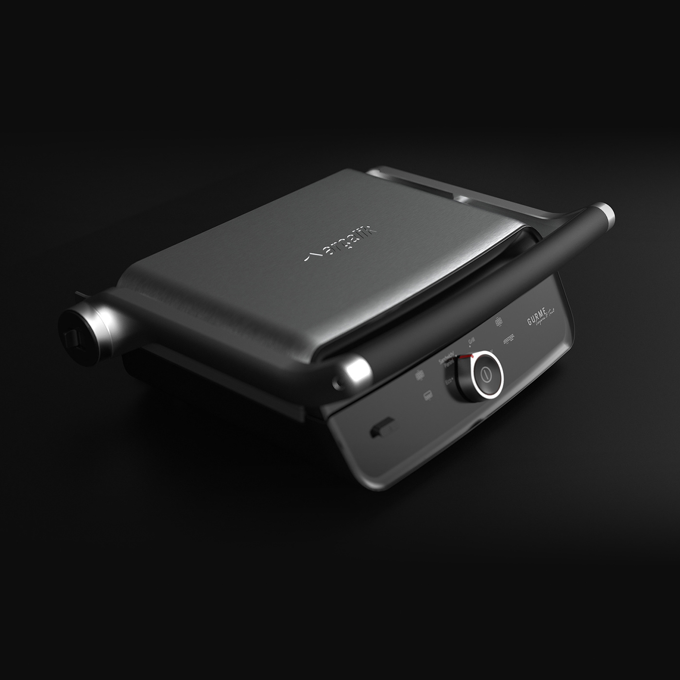 Render，Simplicity，Barbecue machine，barbecue，