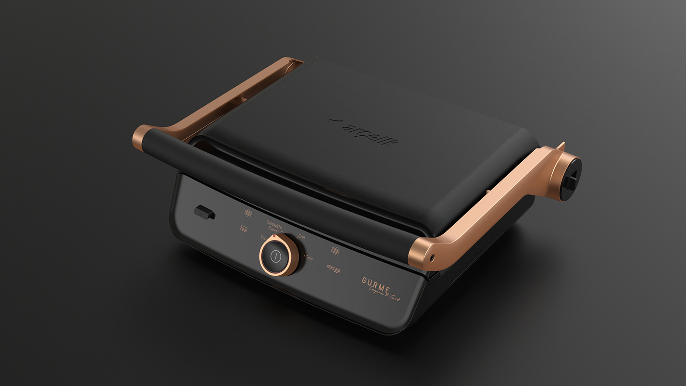 Render，Simplicity，Barbecue machine，barbecue，