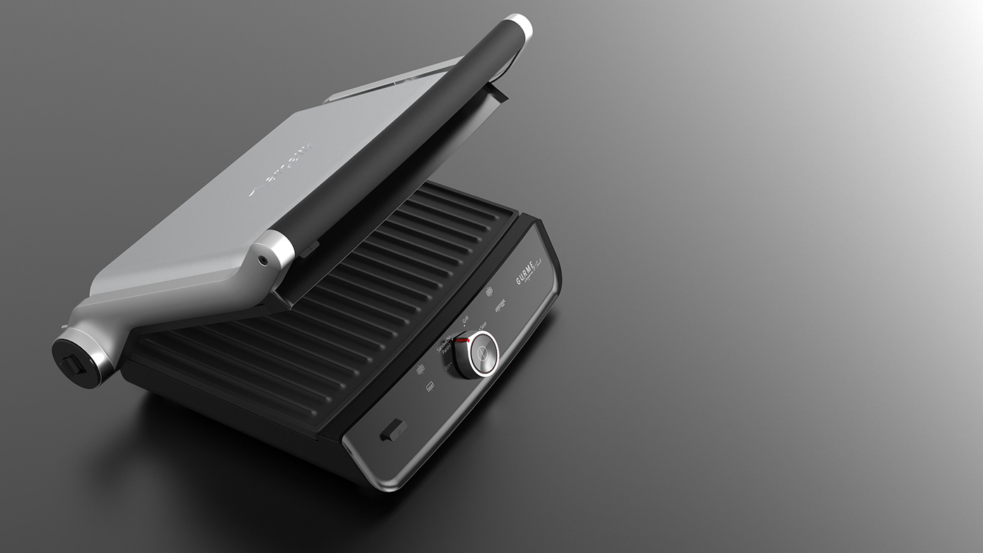 Render，Simplicity，Barbecue machine，barbecue，