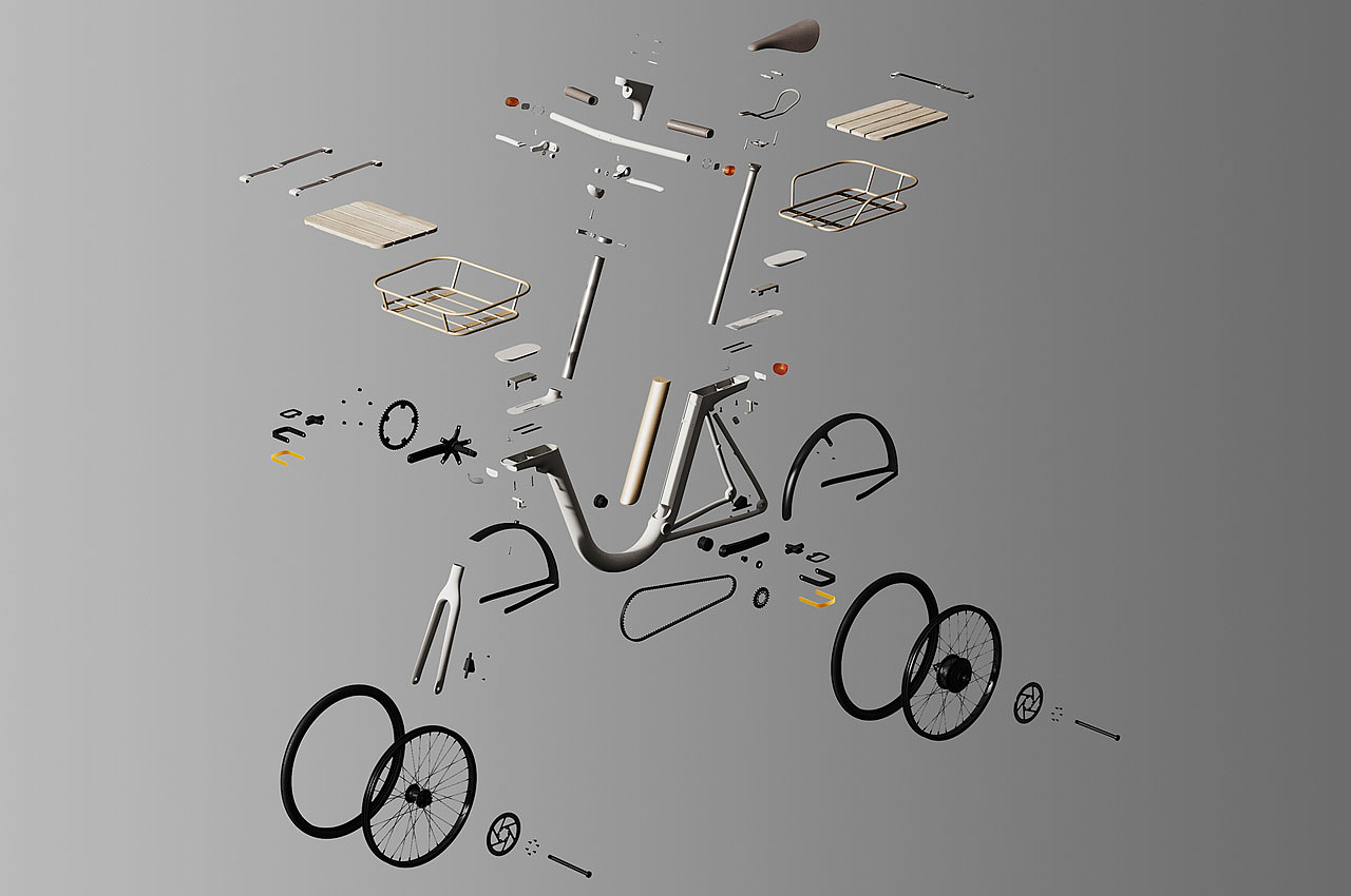 vehicle，Electric bicycle，conceptual design，originality，