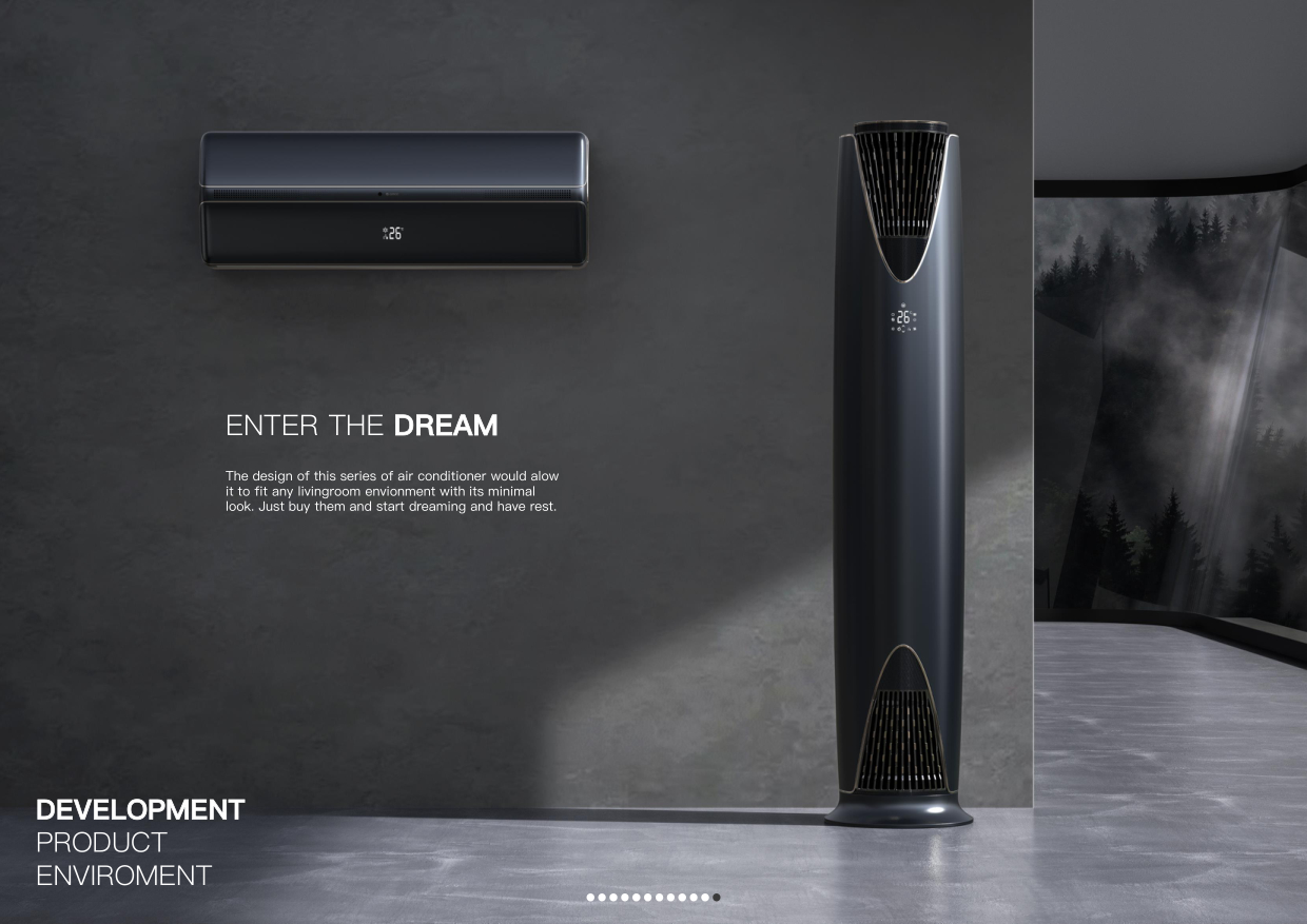 Domestic air conditioner，White goods，Hang up，Cabinet machine，