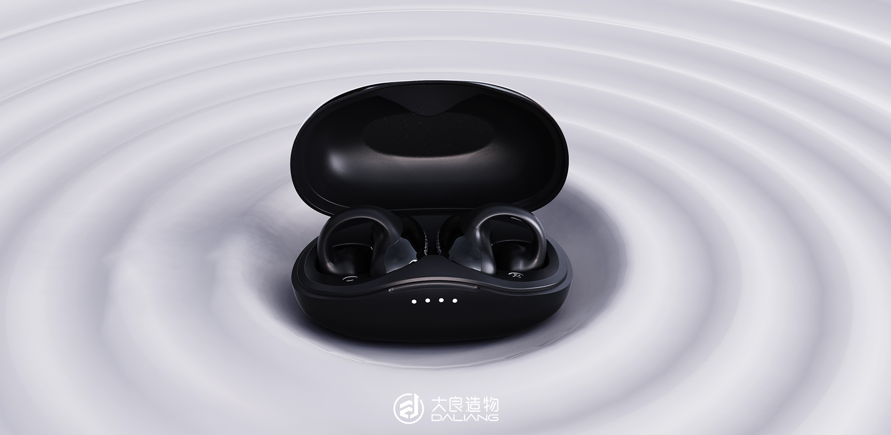 Bone conduction earphone，headset，Smart wear，Daliang creation design，
