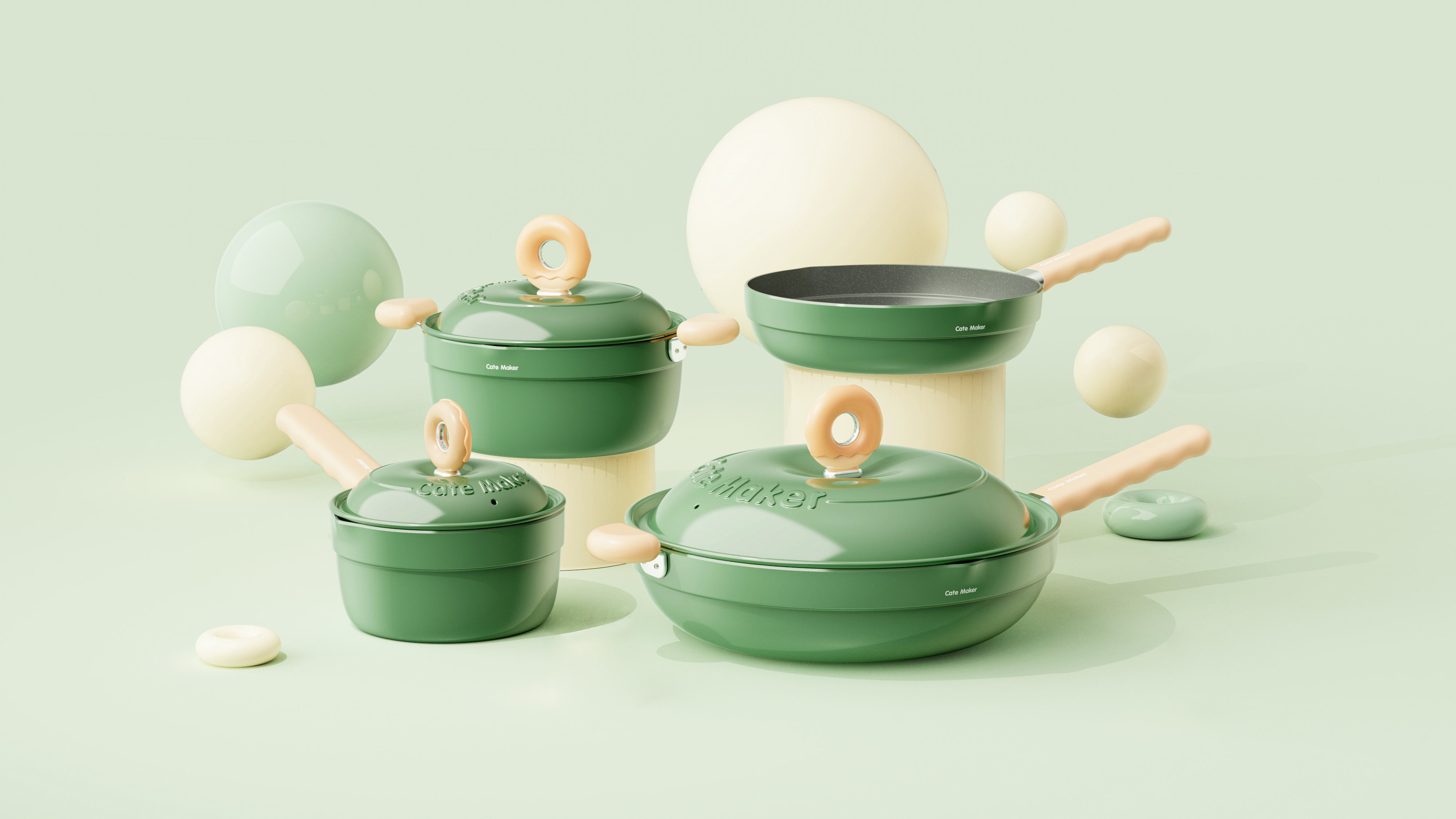 Red design，product design，Carter mark，Home product design，Kitchenware design，Pot design，articles for daily use，