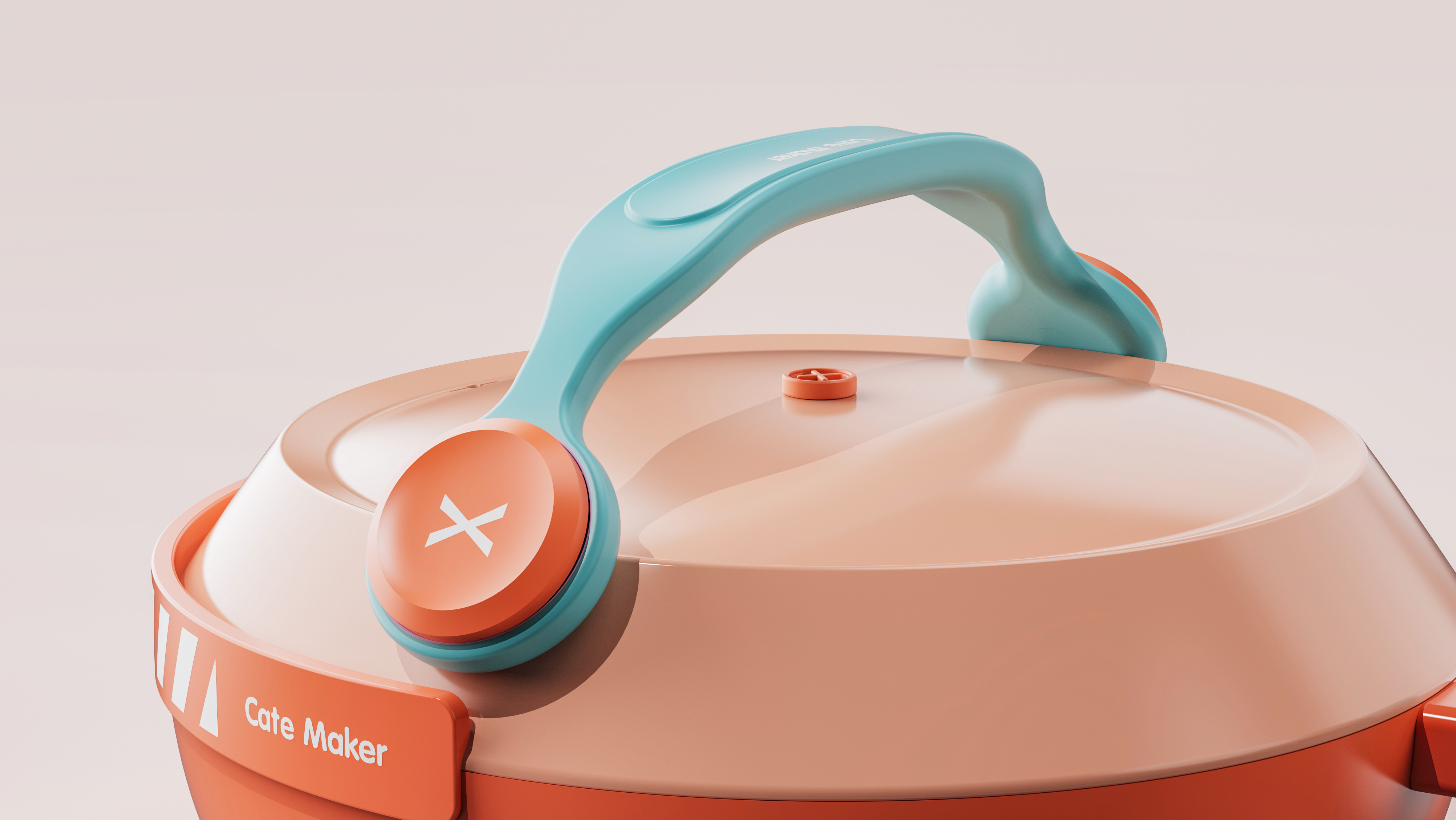 Red design，product design，Carter mark，Home product design，Kitchenware design，Pot design，articles for daily use，