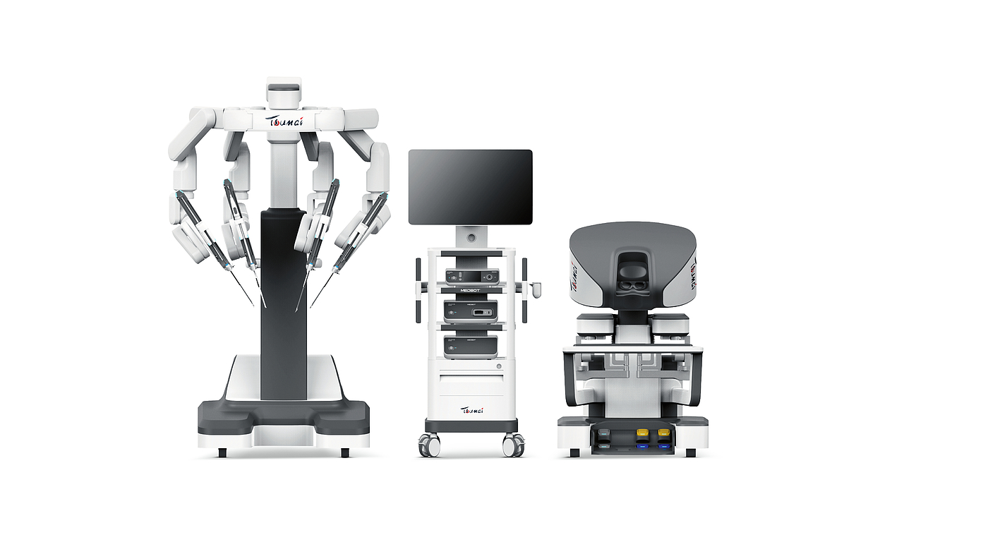 Robot-assisted laparoscopic surgery system，artificial intelligence，medical apparatus and instruments，2022 Red Dot Product Design Award，