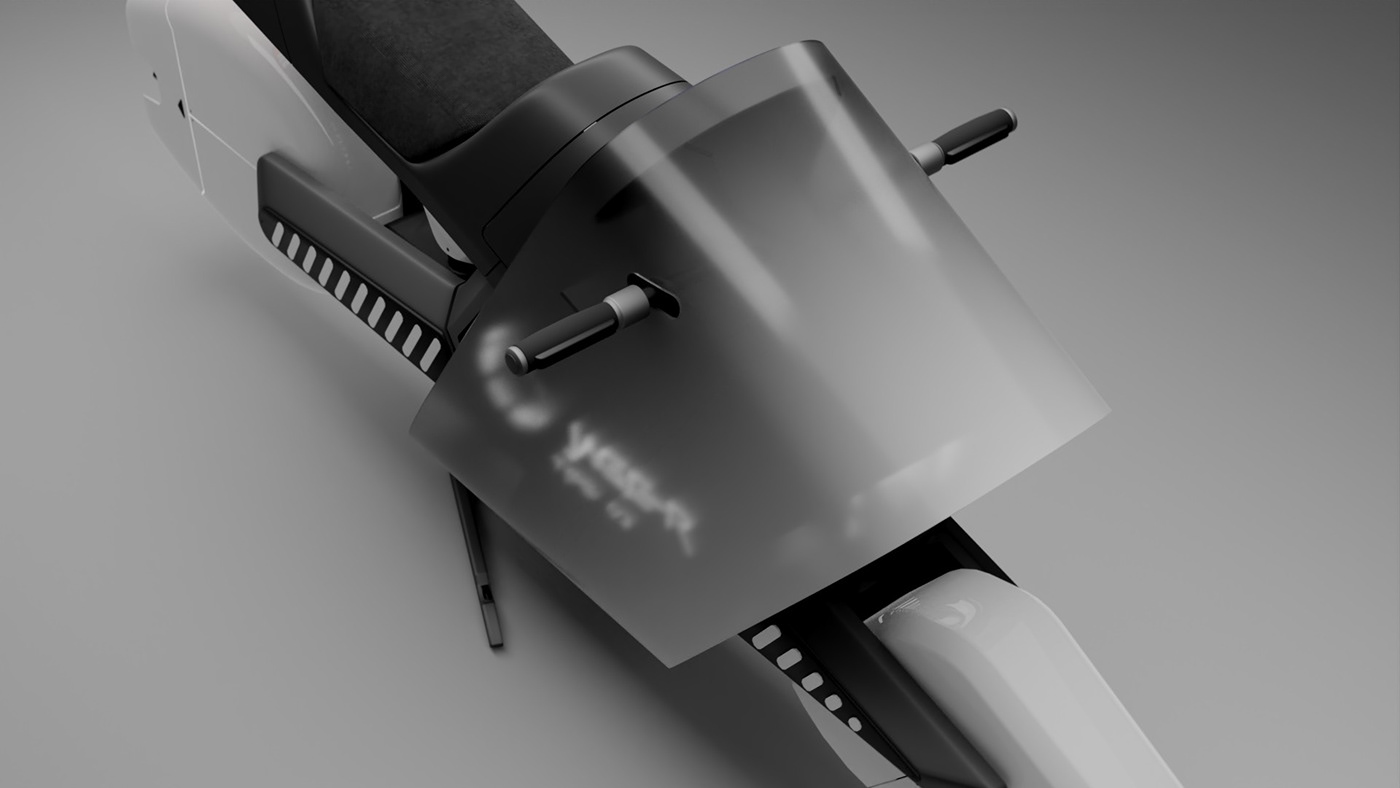 motorcycle，3D modeling，Conceptual art，