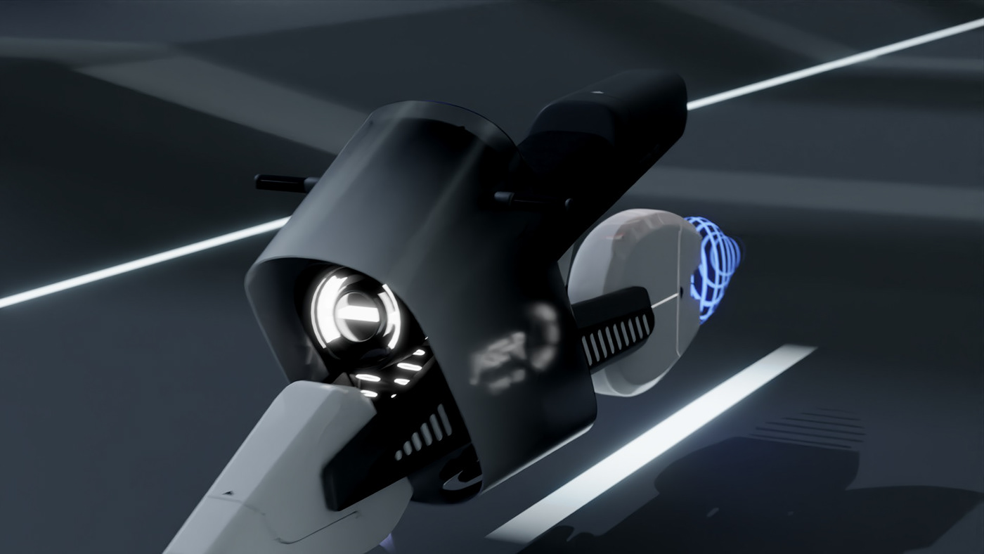 motorcycle，3D modeling，Conceptual art，