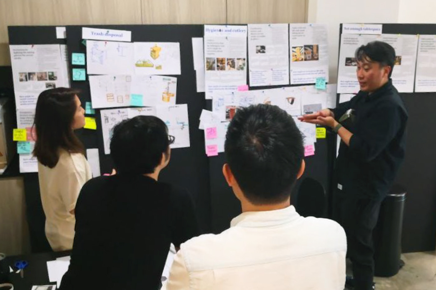 Intelligent space，restaurant，parts，