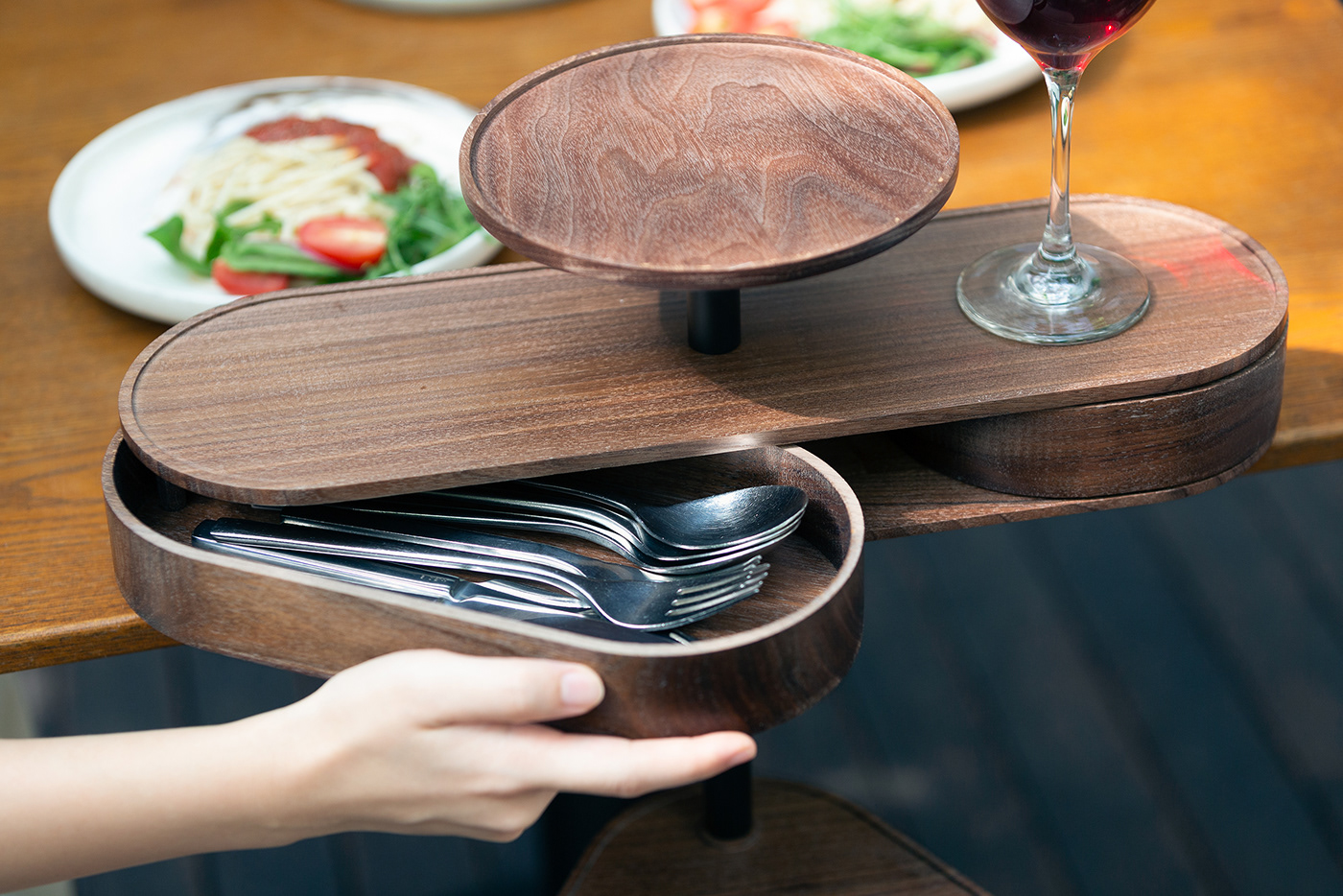 Intelligent space，restaurant，parts，