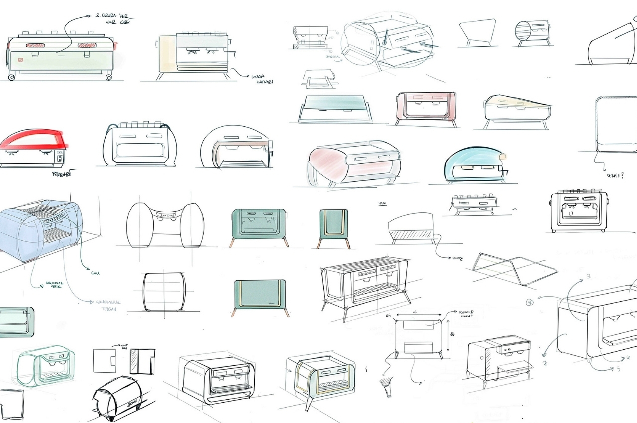 Coffee machine，Retro，