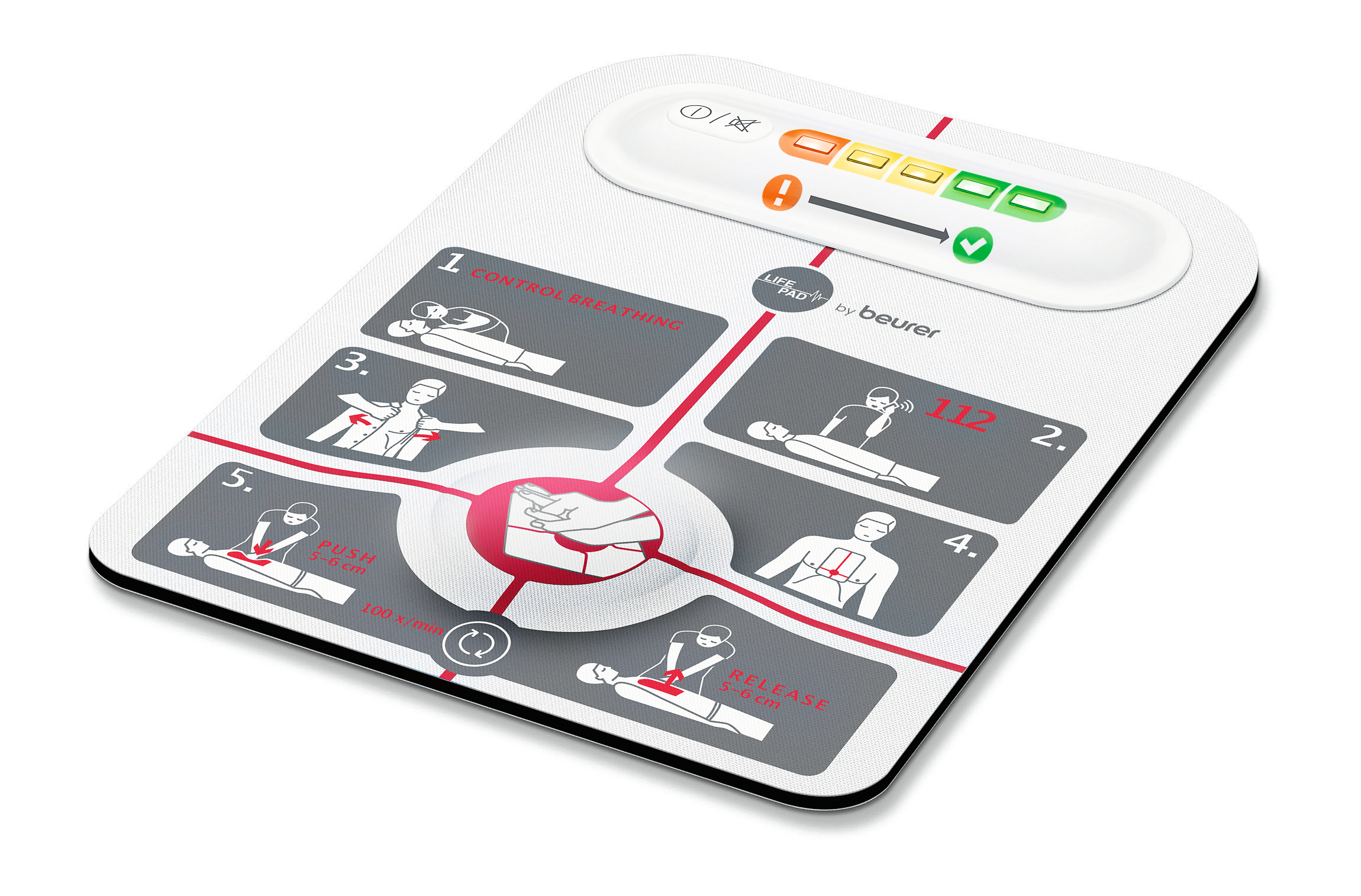 LifePad RH 112，First aid tools，Medical equipment，2022 Red Dot Product Design Award，