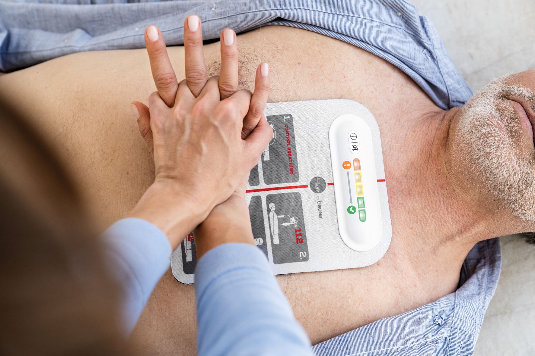 LifePad RH 112，First aid tools，Medical equipment，2022 Red Dot Product Design Award，