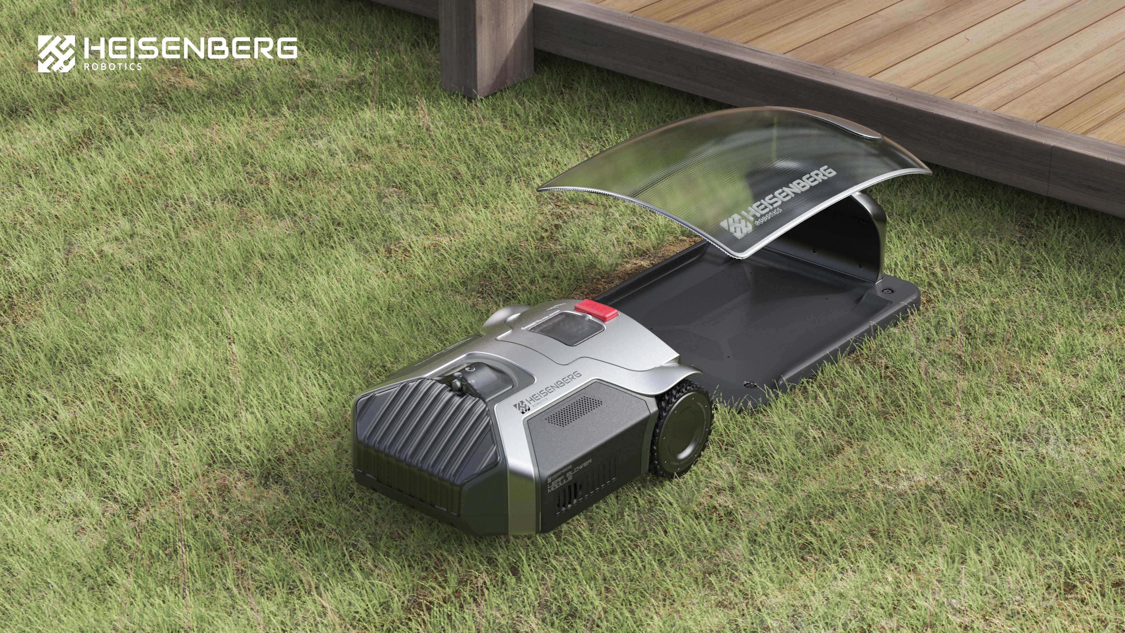 lawn mower，Brand design，VI design，Structural design，Three-in-one lawn mower，