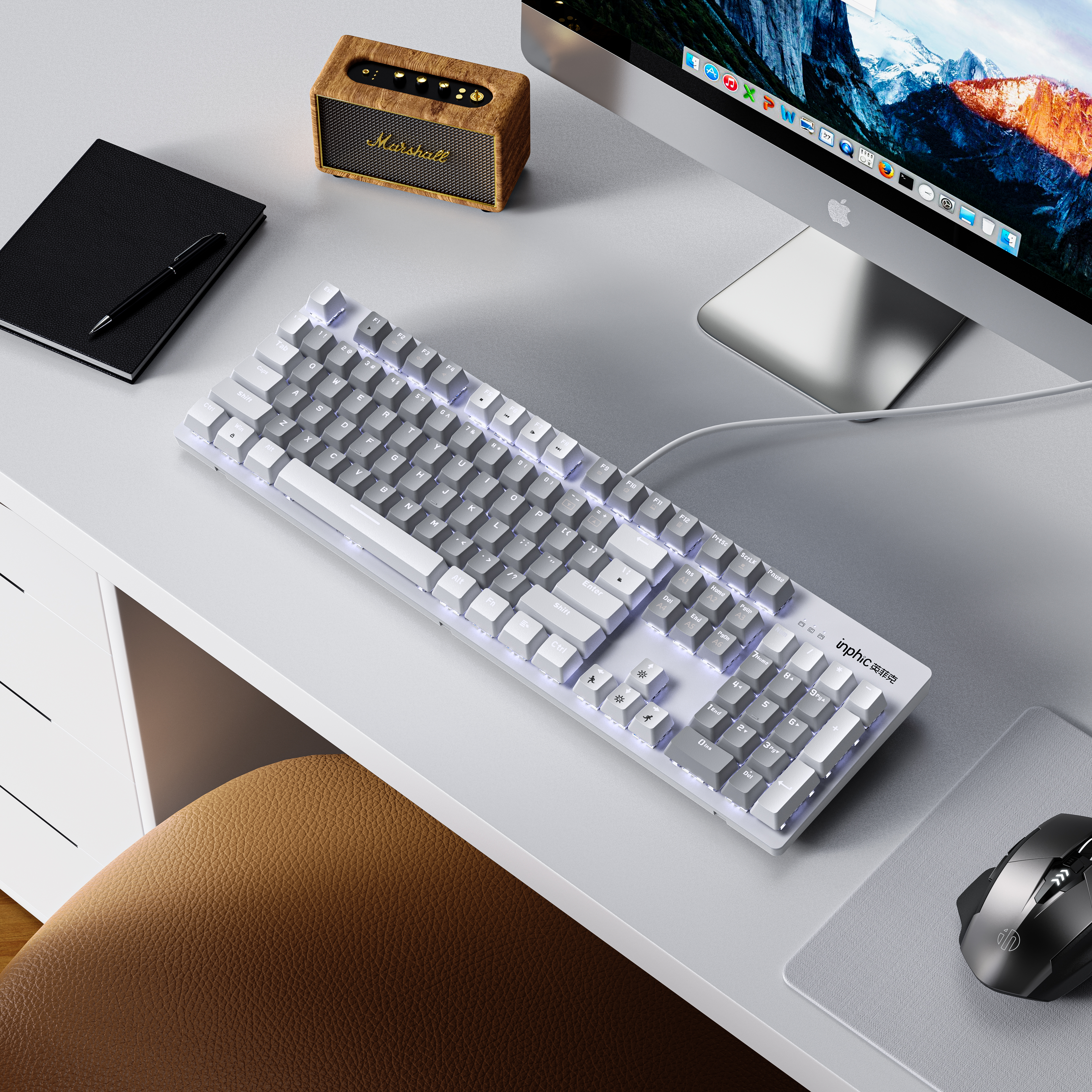 keyboard，mouse，Product rendering，3c，sample reels，ks，
